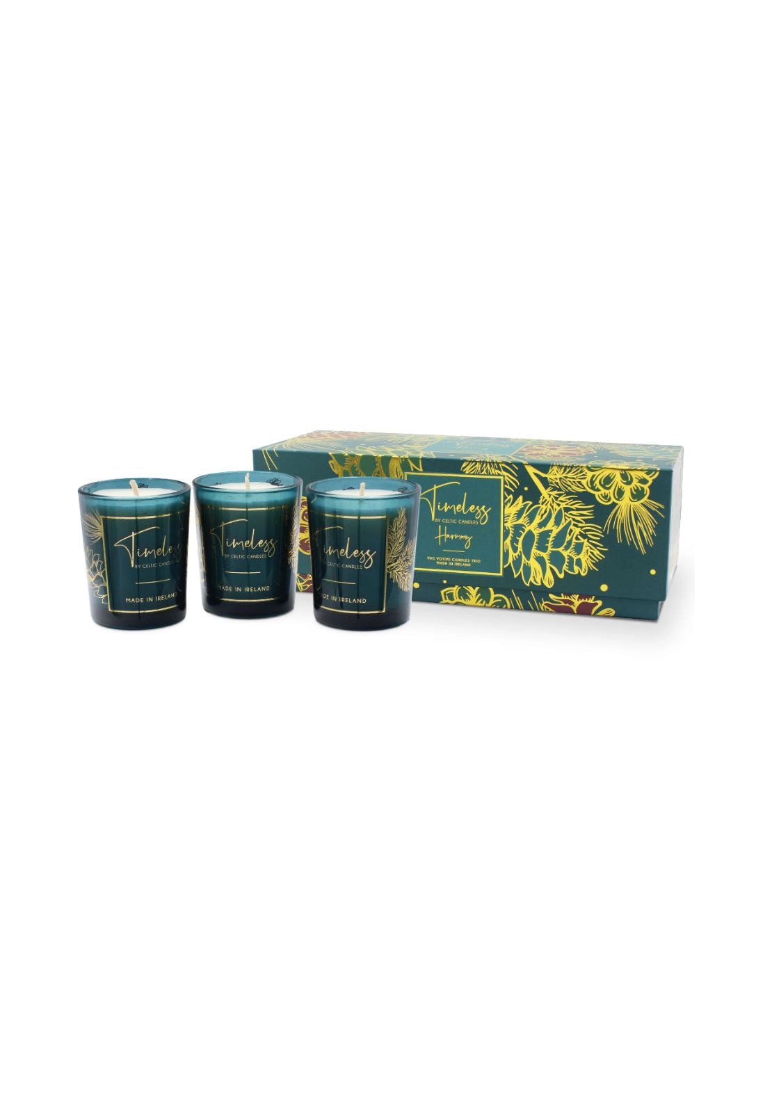 Celtic Candle Harmony Votive Trio - Blue 1 Shaws Department Stores