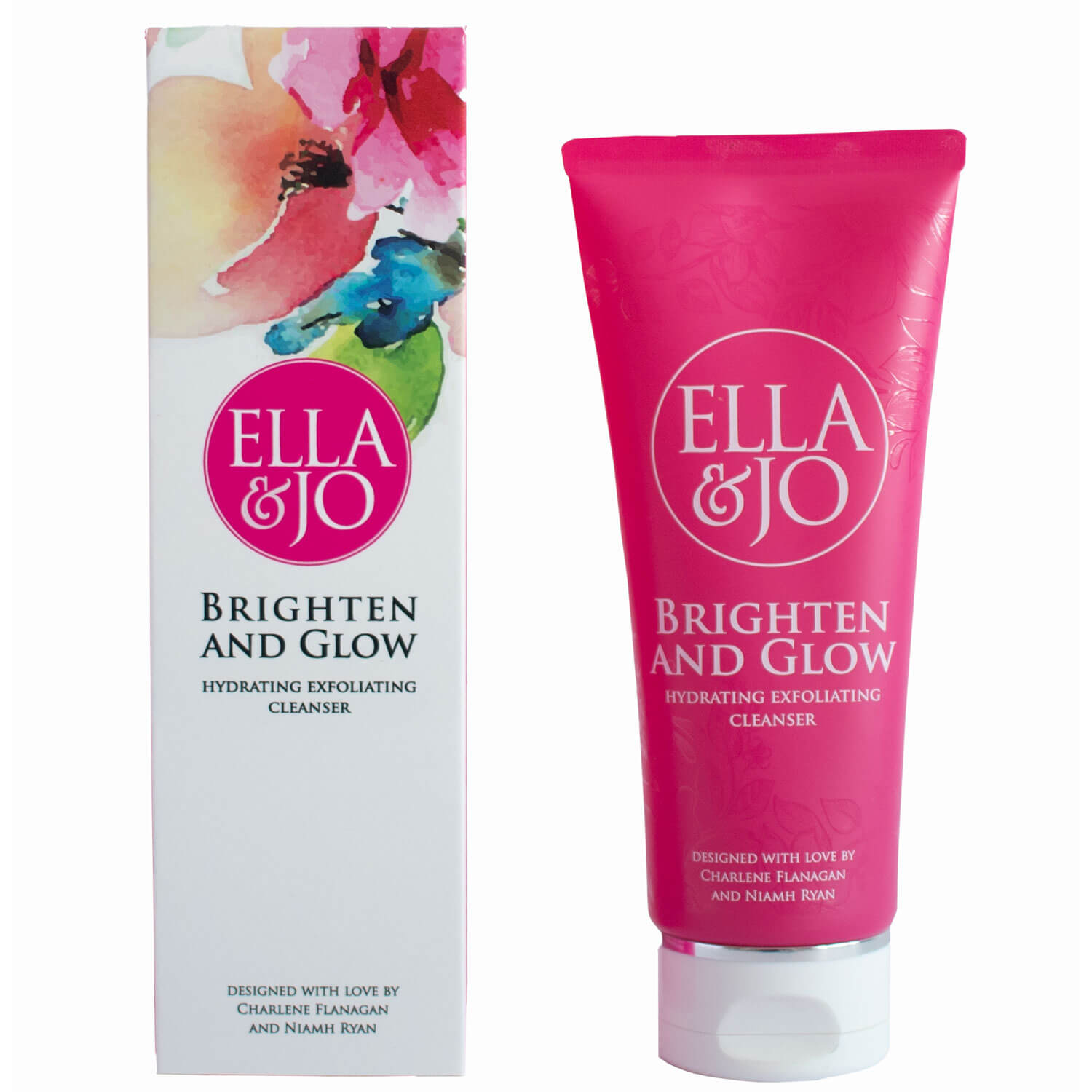 Ella &amp; Jo Brighten &amp; Glow Hydrating Exfoliating Cleanser 100ml 1 Shaws Department Stores