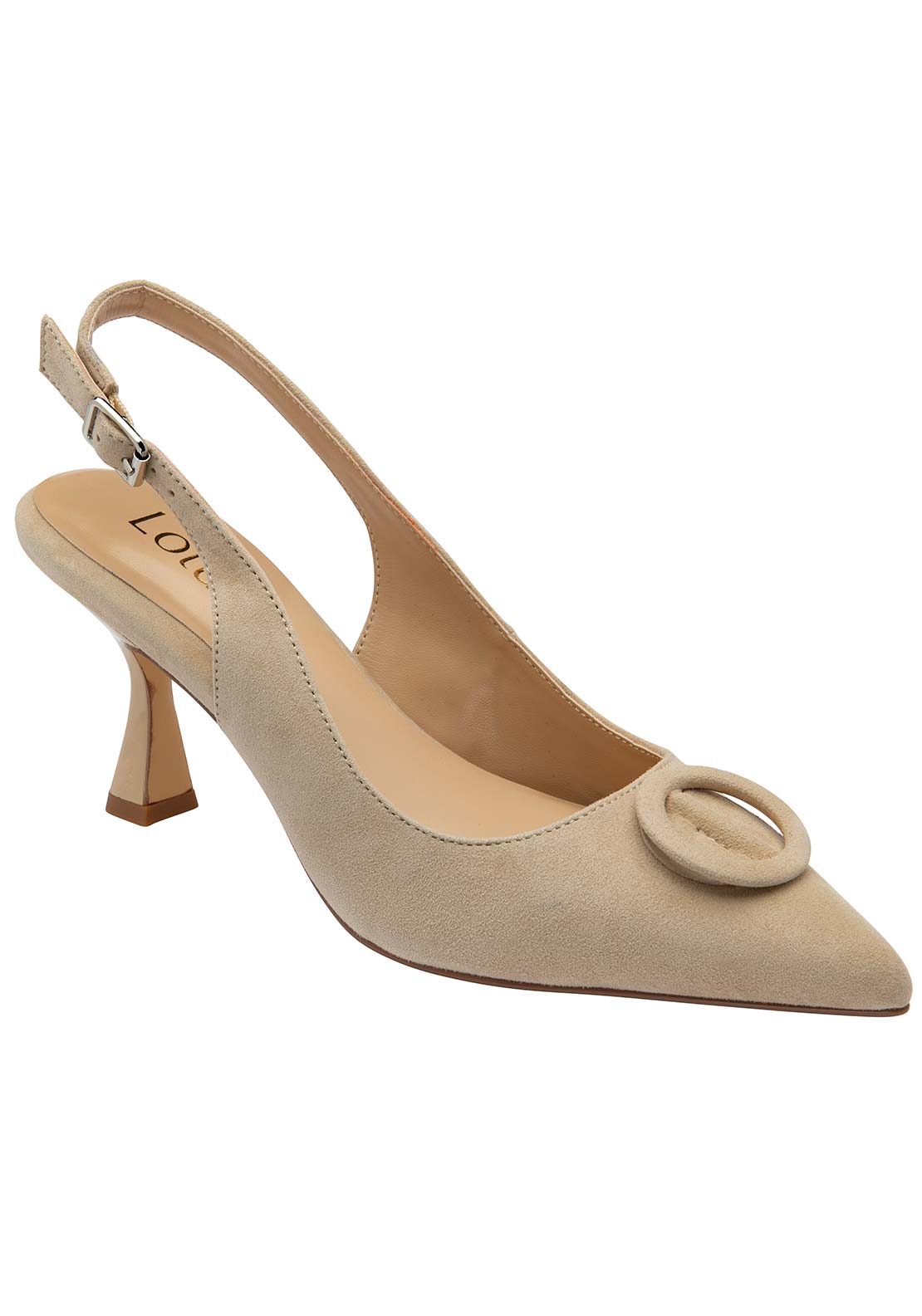 Lotus Delfina Heel Shoe - Nude 3 Shaws Department Stores
