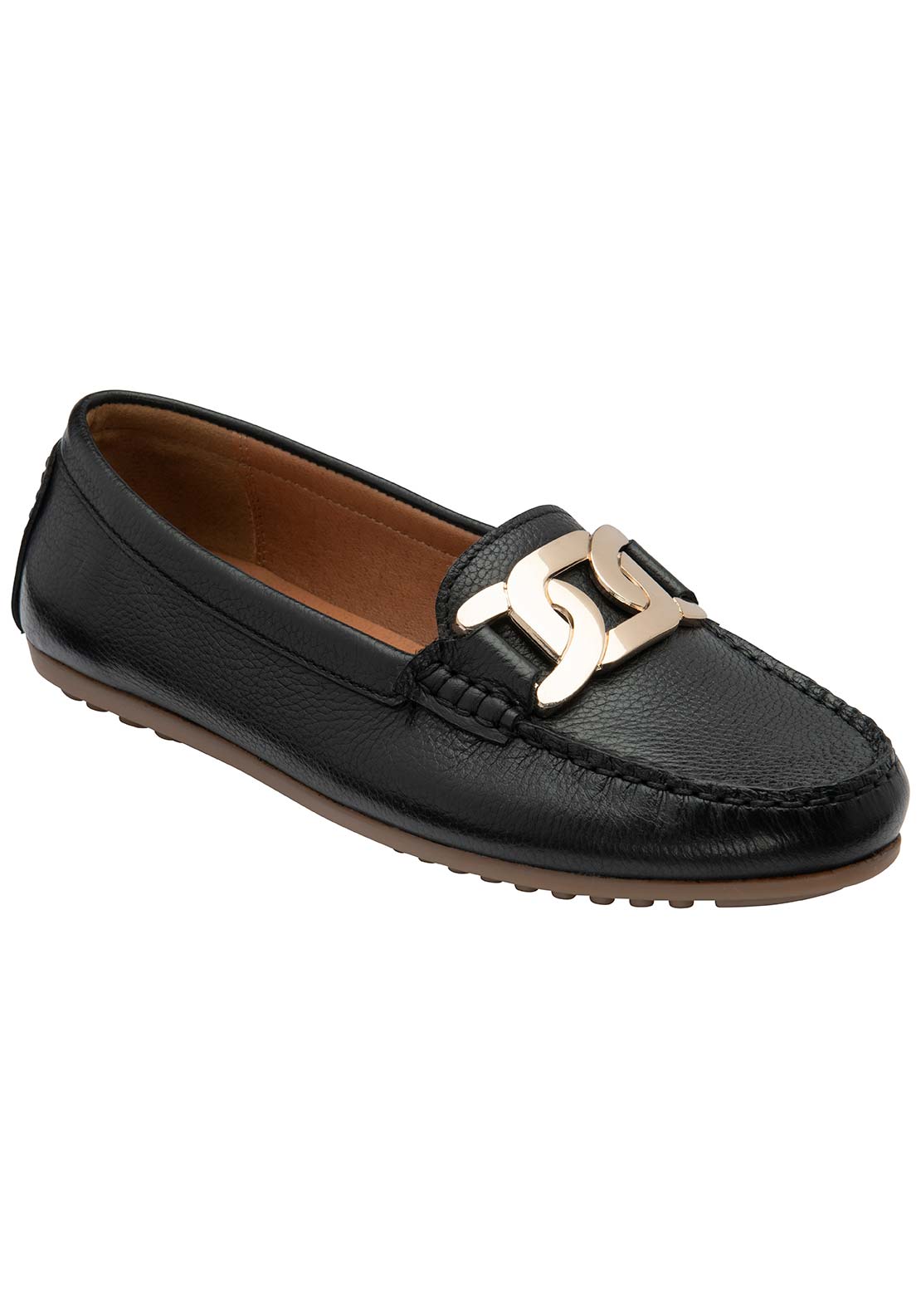 Lotus Martino Shoe - Black 3 Shaws Department Stores