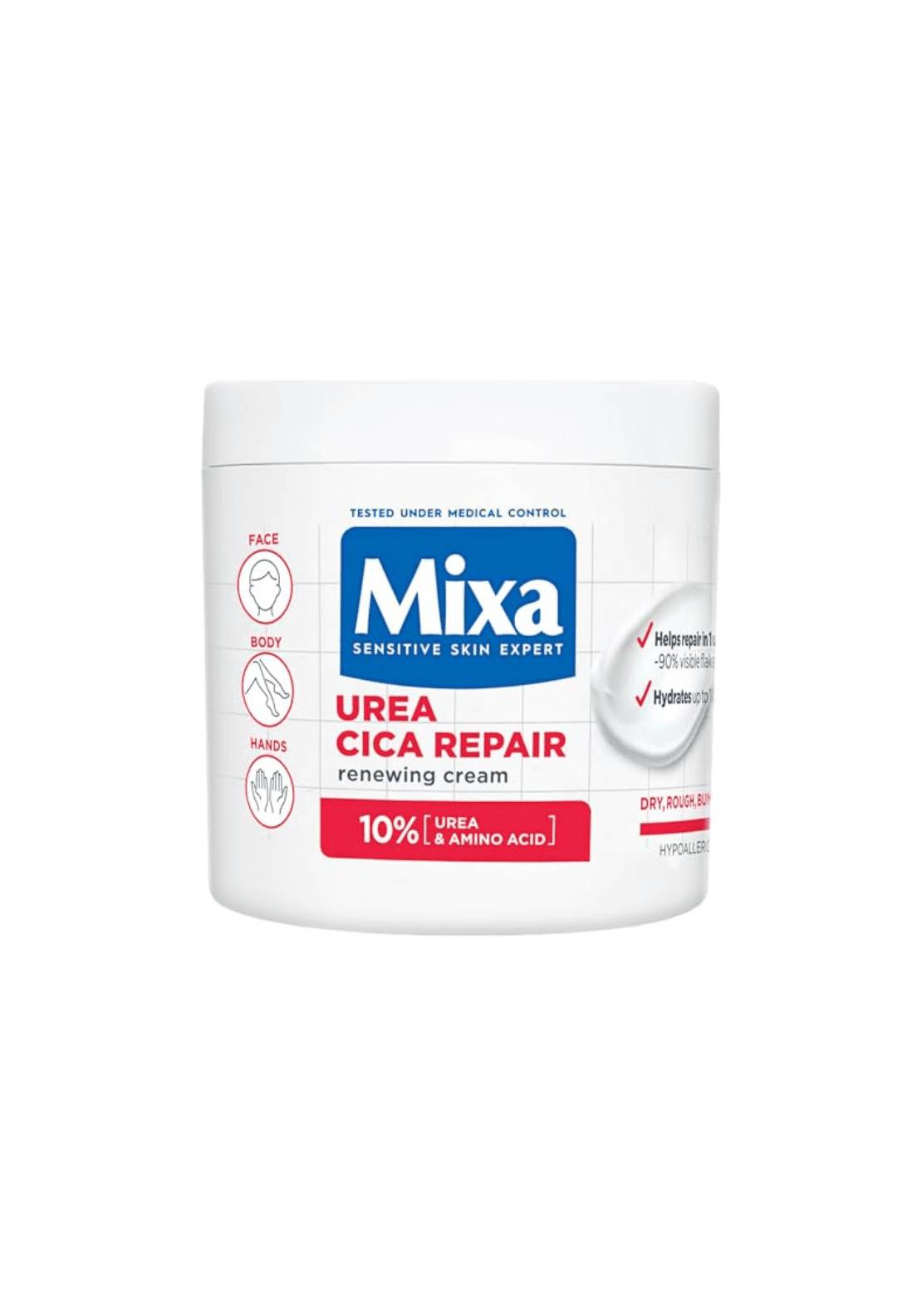 Mixa Urea Cica Repair Renewing Cream - Multi 1 Shaws Department Stores