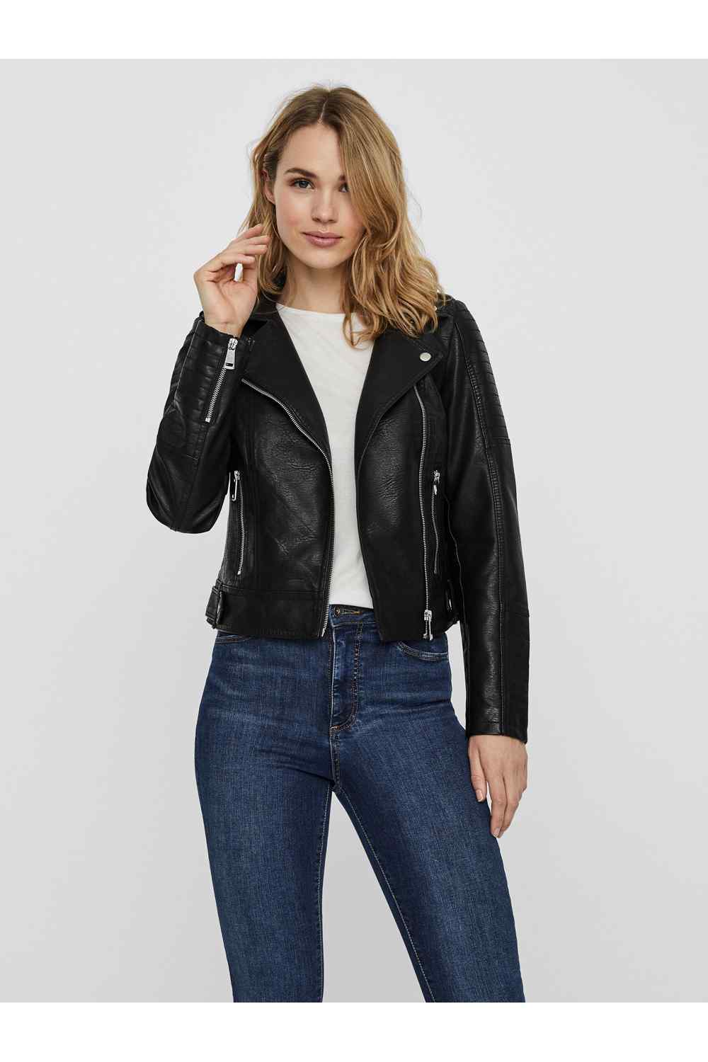 Vero Moda Kerri Ultra Jacket - Black 1 Shaws Department Stores