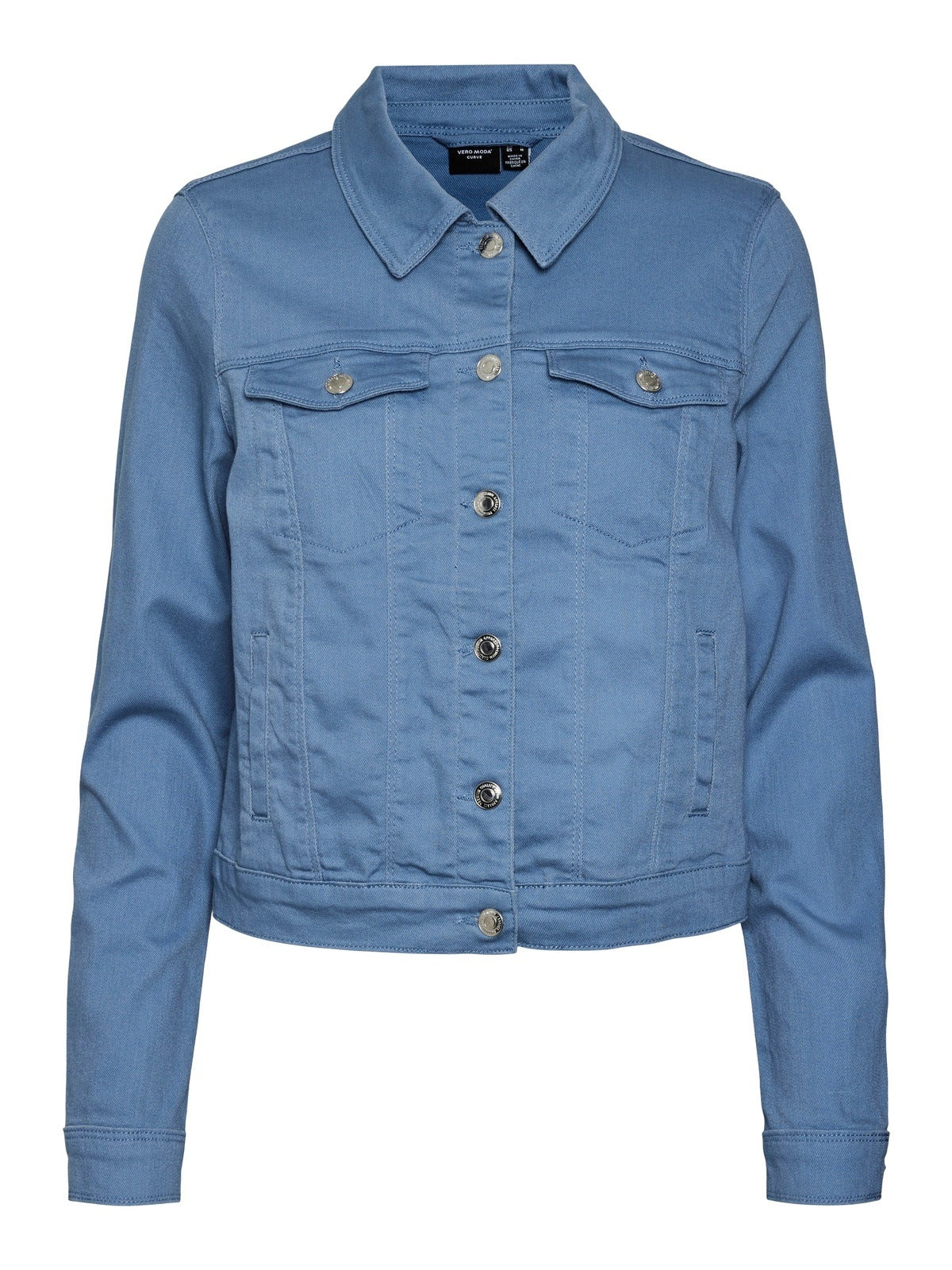 Vero Moda Wild Soya Denim Jacket - Blue 1 Shaws Department Stores
