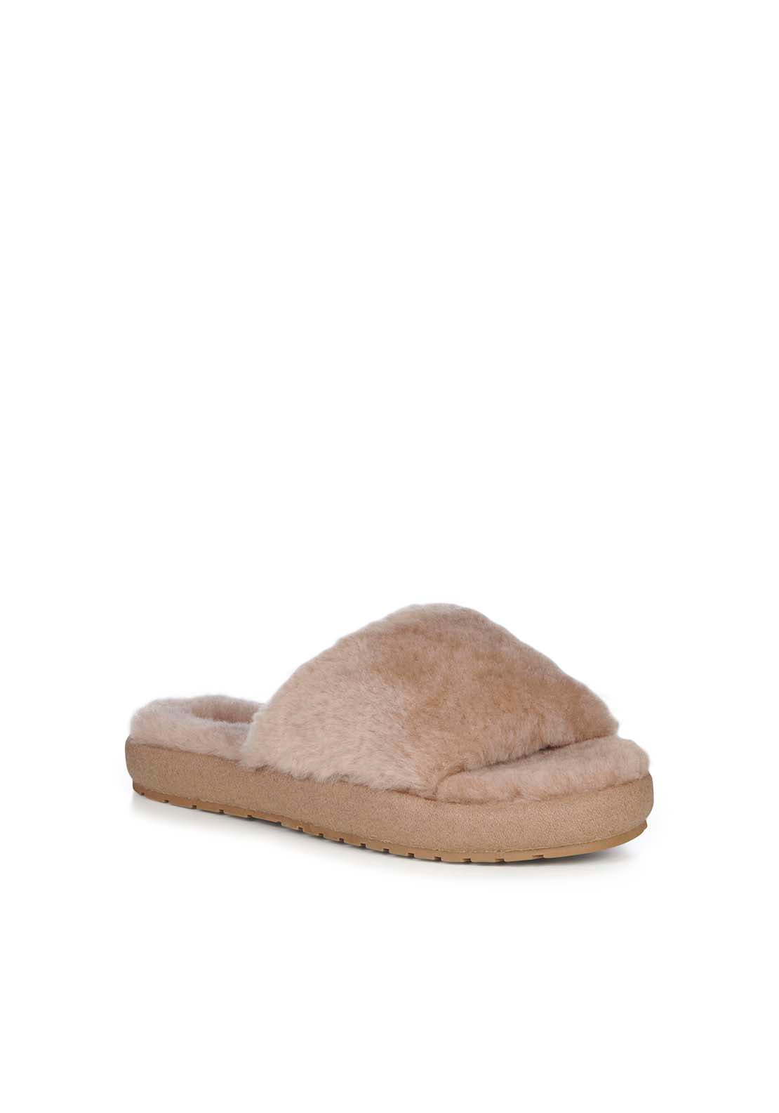 Emu Slippers Mckay - Camel 1 Shaws Department Stores