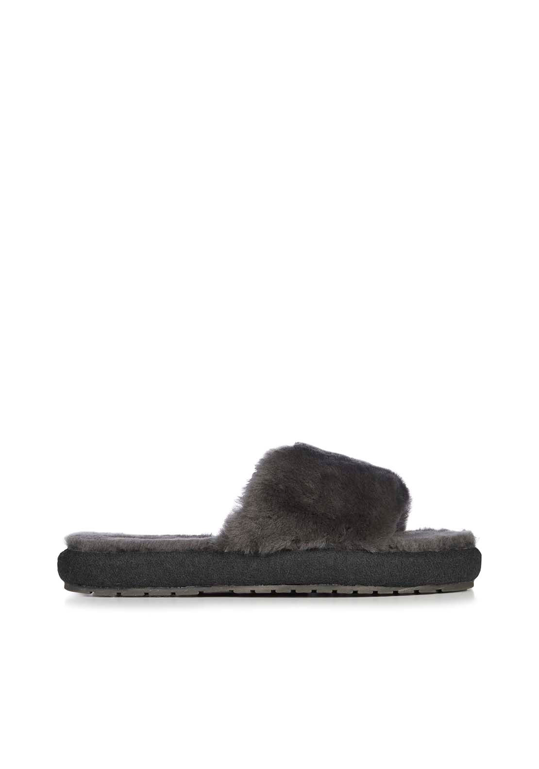 Emu Slippers Mckay - Grey 2 Shaws Department Stores