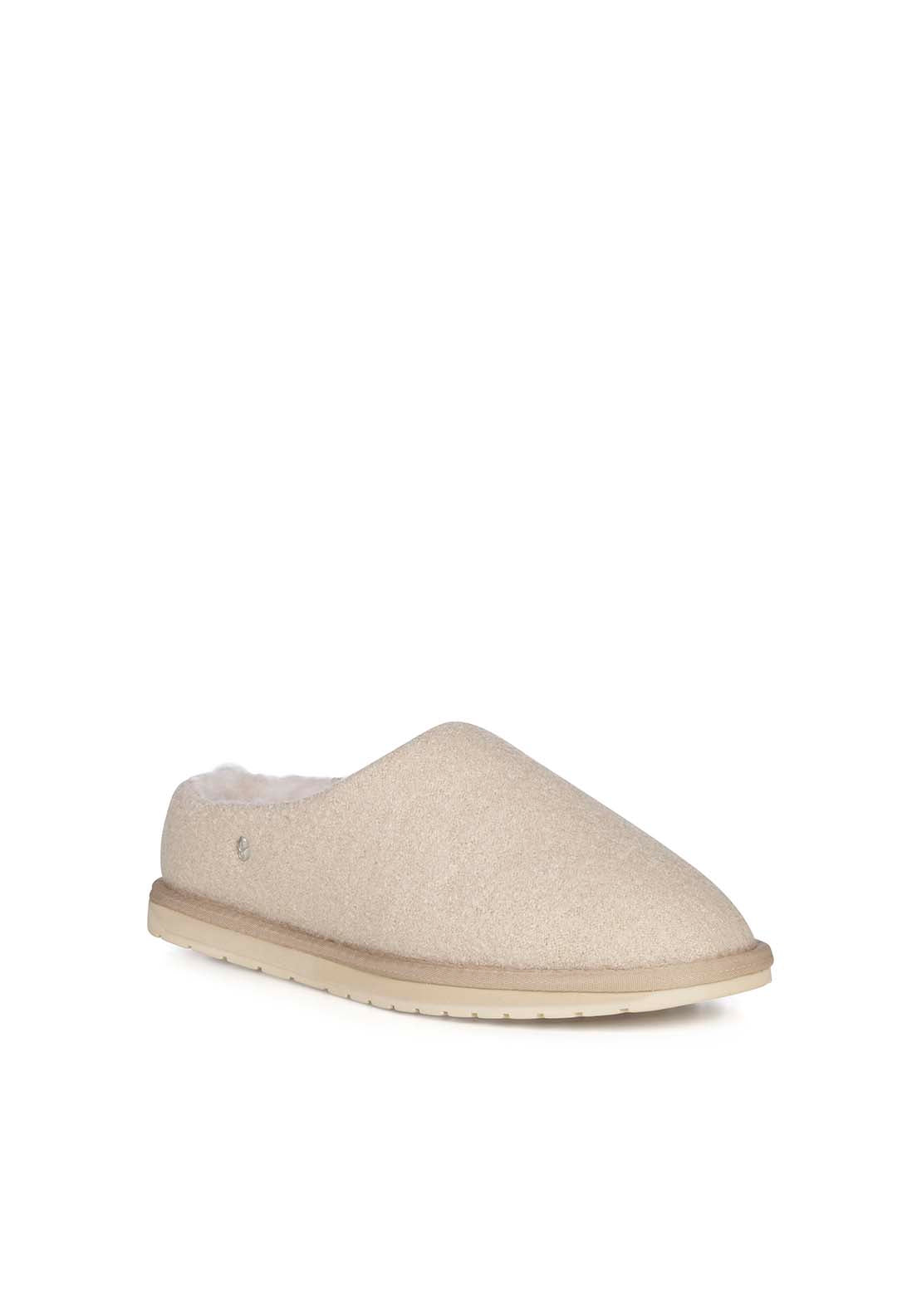 Emu Slippers Joy Felt - Macadamia 2 Shaws Department Stores