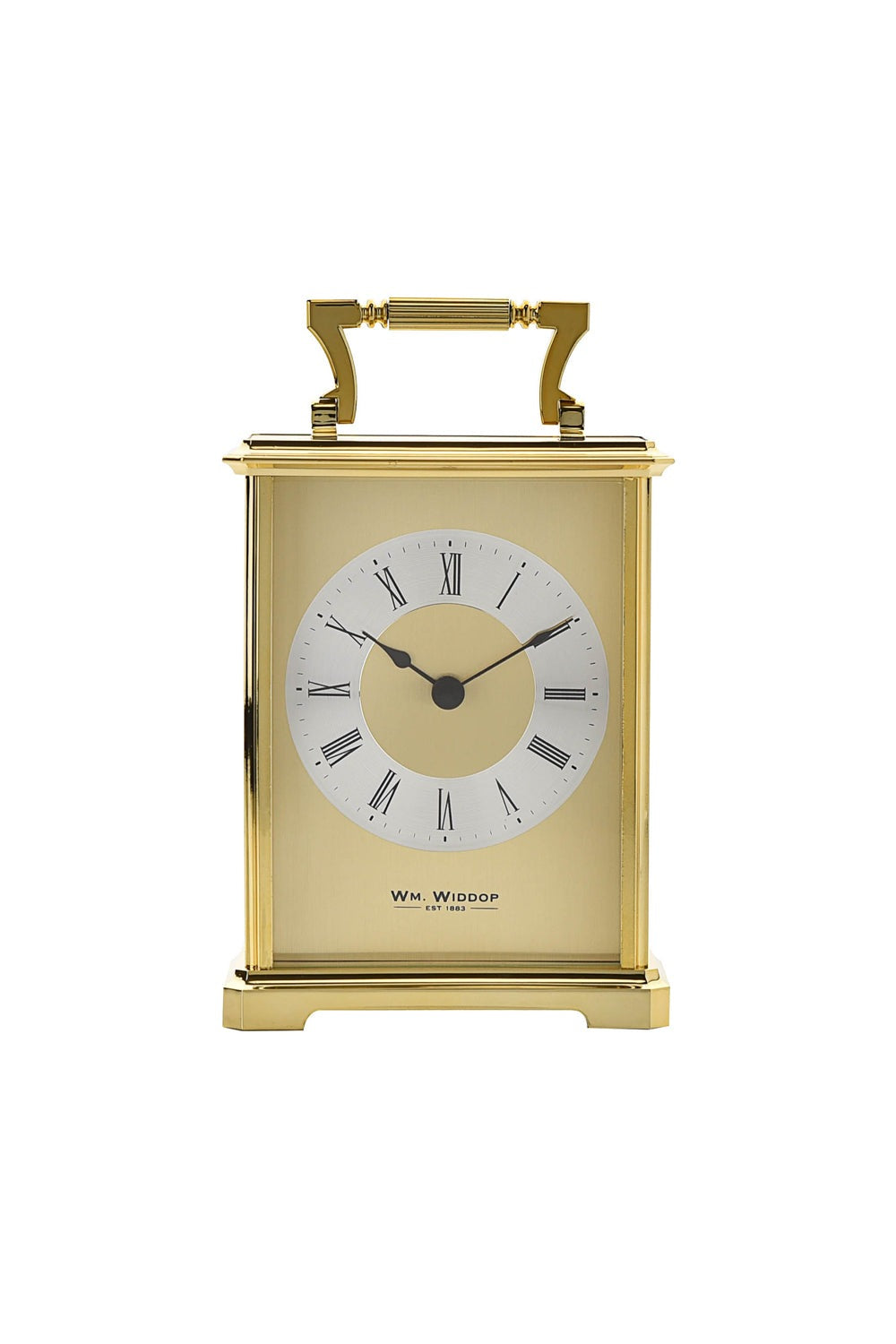 The Home Collection Carriage Clock - Gilt 2 Shaws Department Stores
