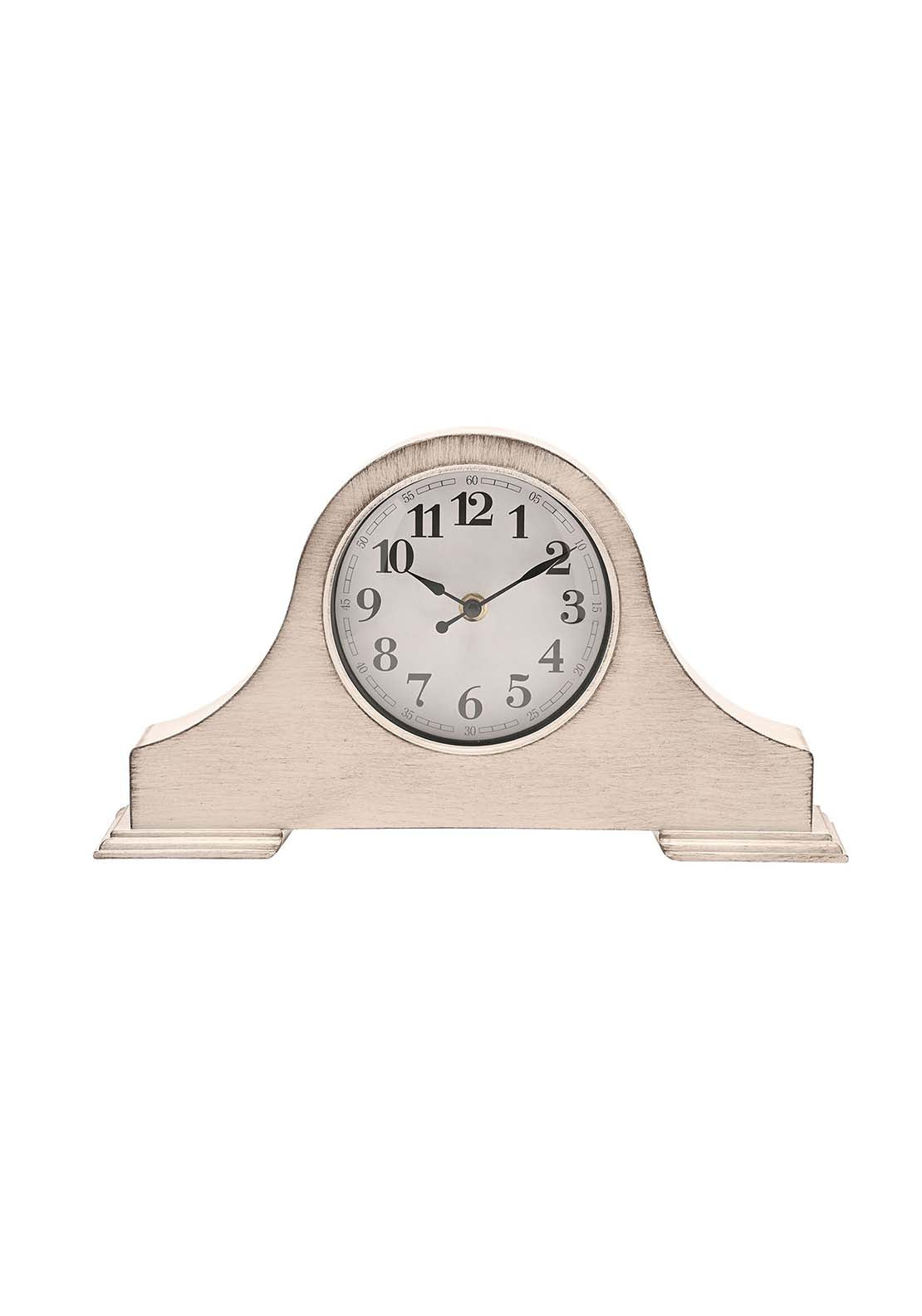 Hometime Mantel Clock 36Cm - White 1 Shaws Department Stores