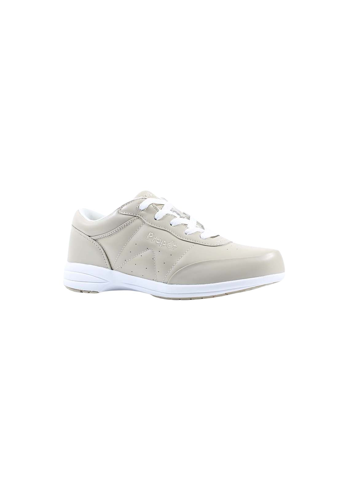 Propet W3840 Washable Walker Shoe - Beige 1 Shaws Department Stores