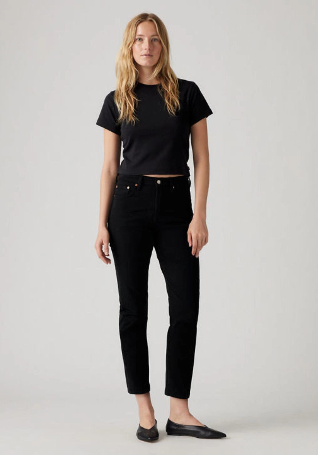 501® Crop Jeans - Black