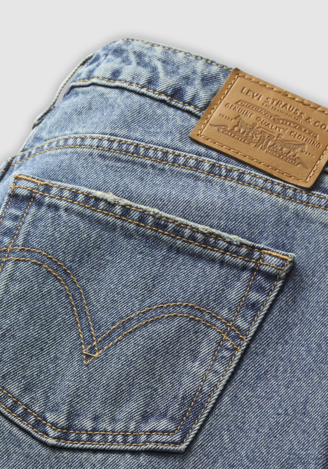 Levis Low Loose Jeans - Blue 4 Shaws Department Stores