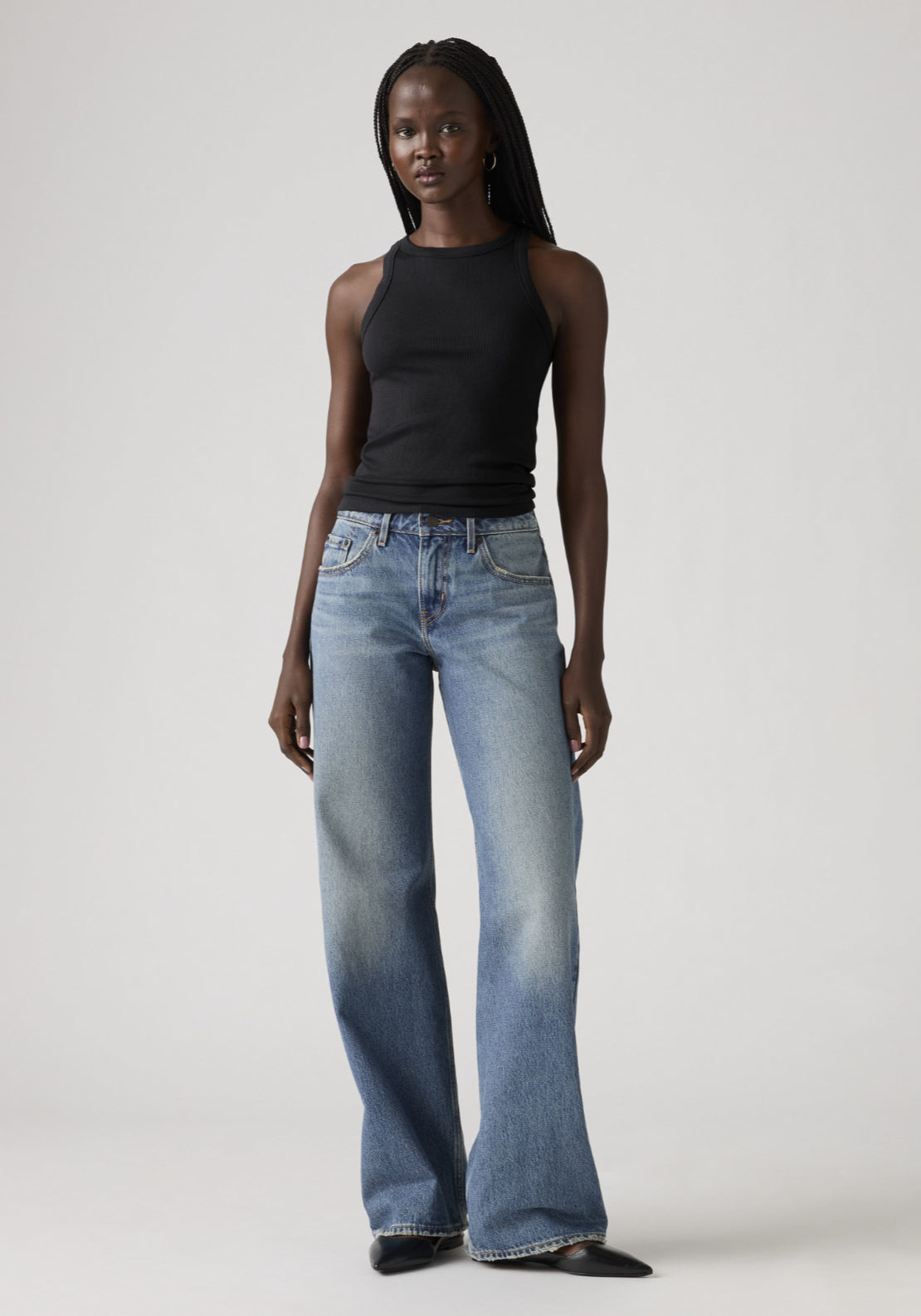 Levis Low Loose Jeans - Blue 5 Shaws Department Stores