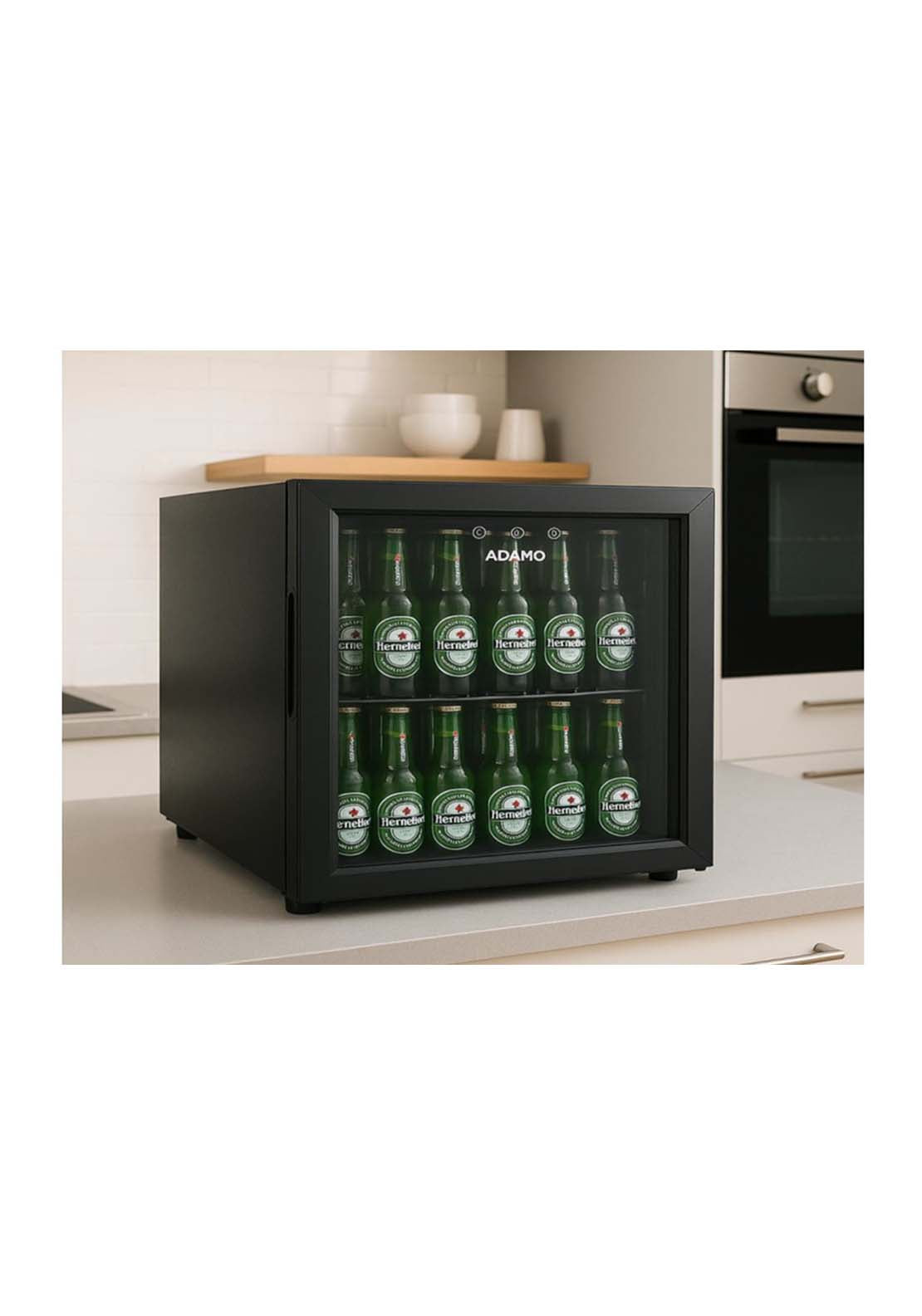 Adamo Wine Cooler Fridge | WC-50 - Black 1 Shaws Department Stores