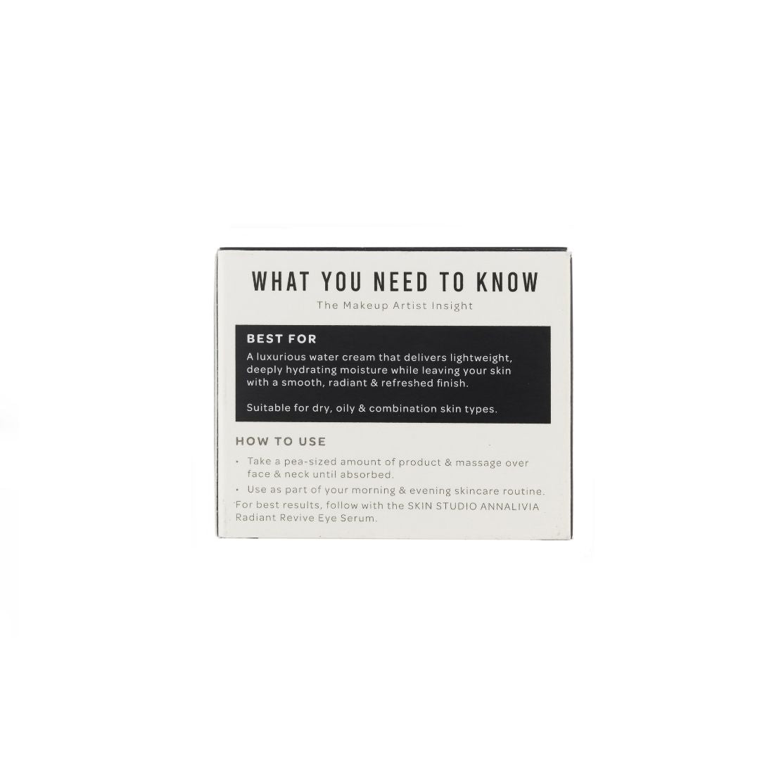 Bperfect Skin Studio X Annalivia Radiant Hydrating Water Cream 3 Shaws Department Stores
