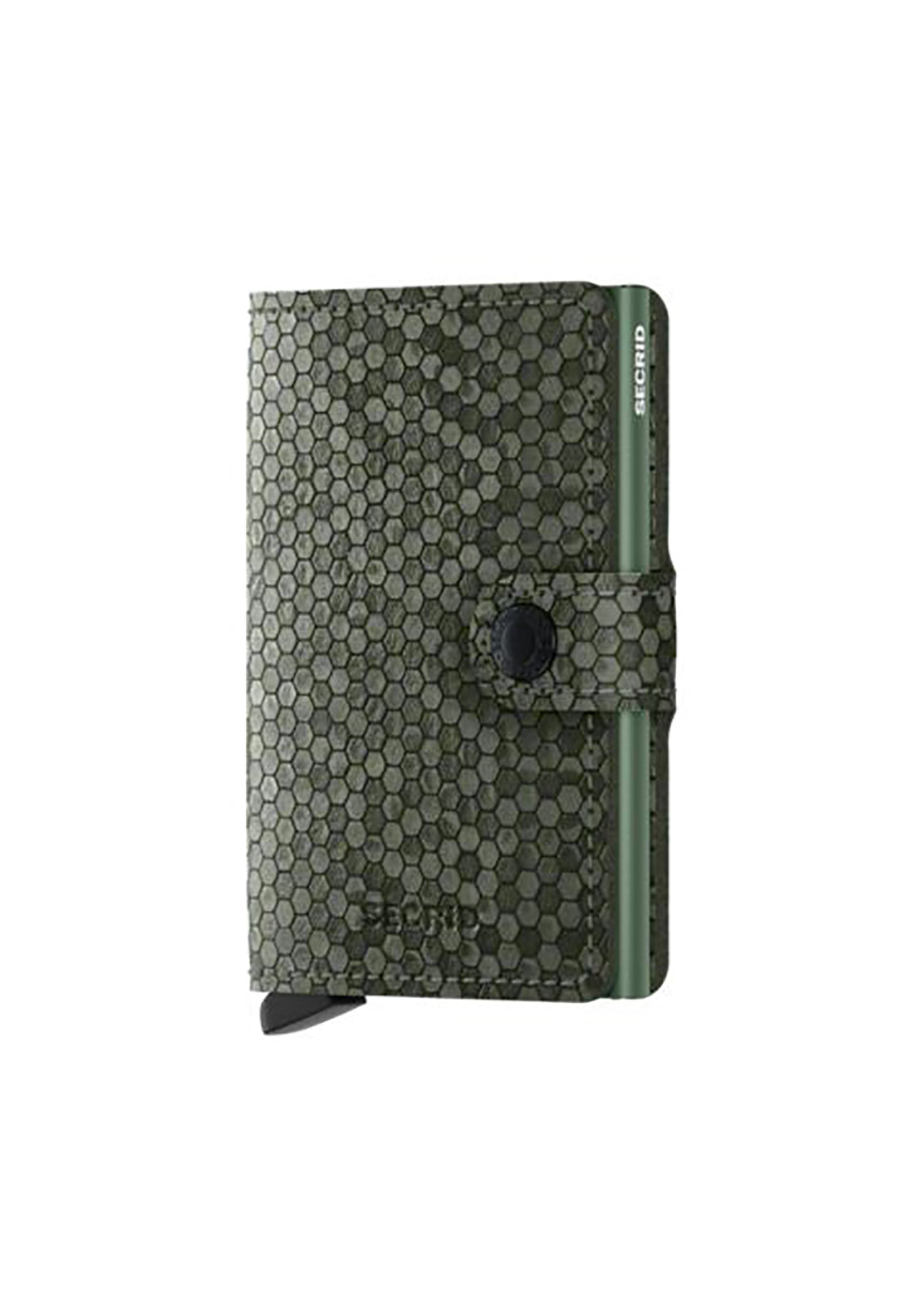 Secrid Mini Hexagon Wallet - Green 2 Shaws Department Stores