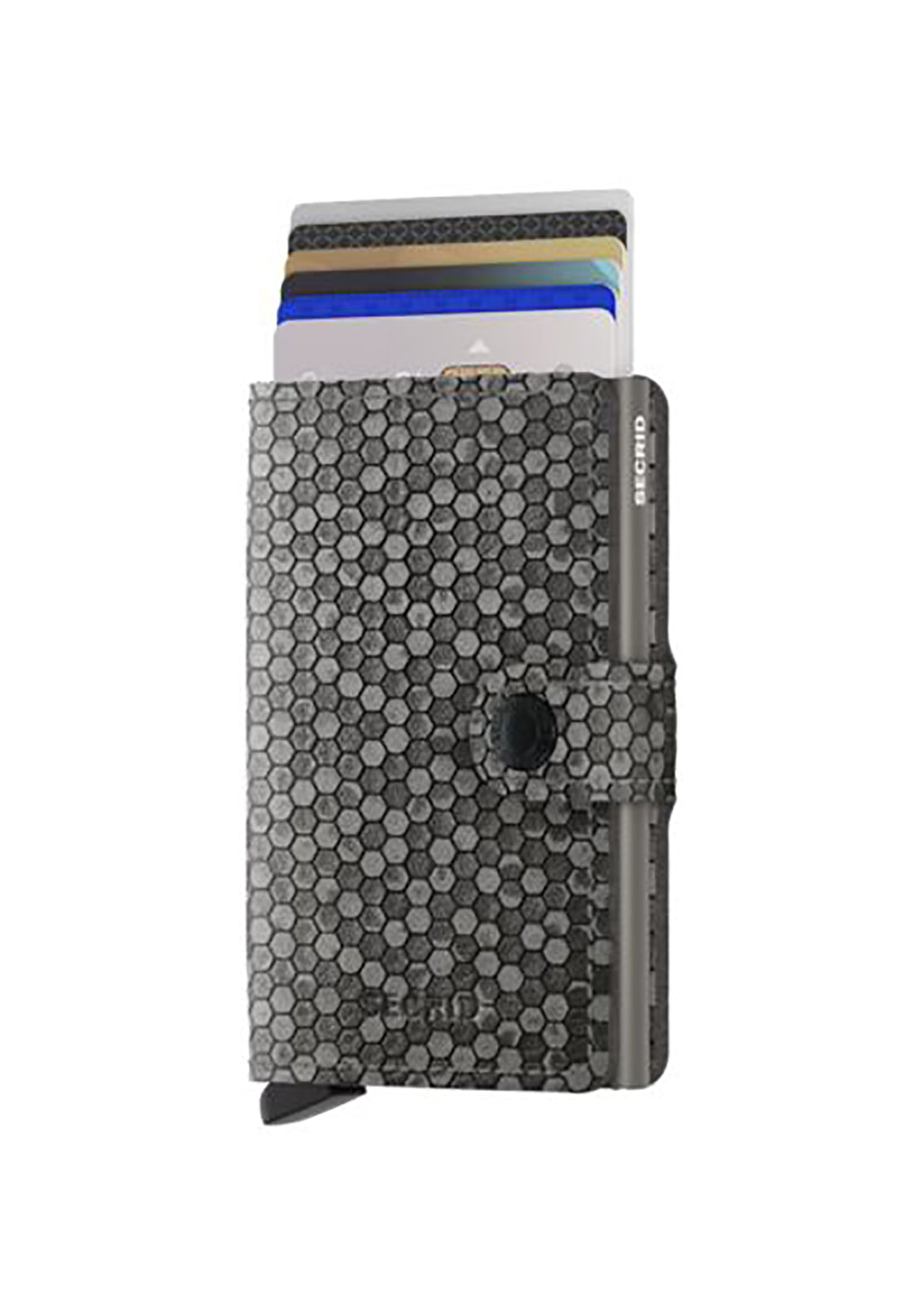 Secrid Mini Hexagon Wallet - Grey 2 Shaws Department Stores