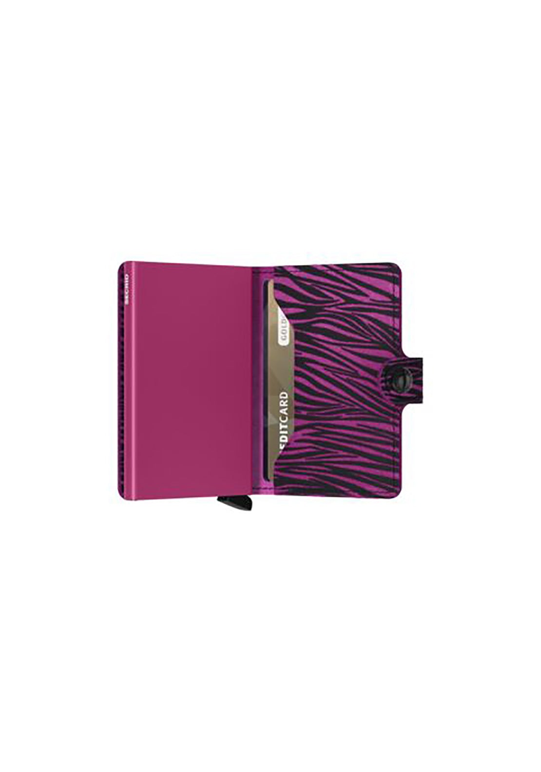 Secrid Mini Zebra Wallet - Fuchsia 4 Shaws Department Stores