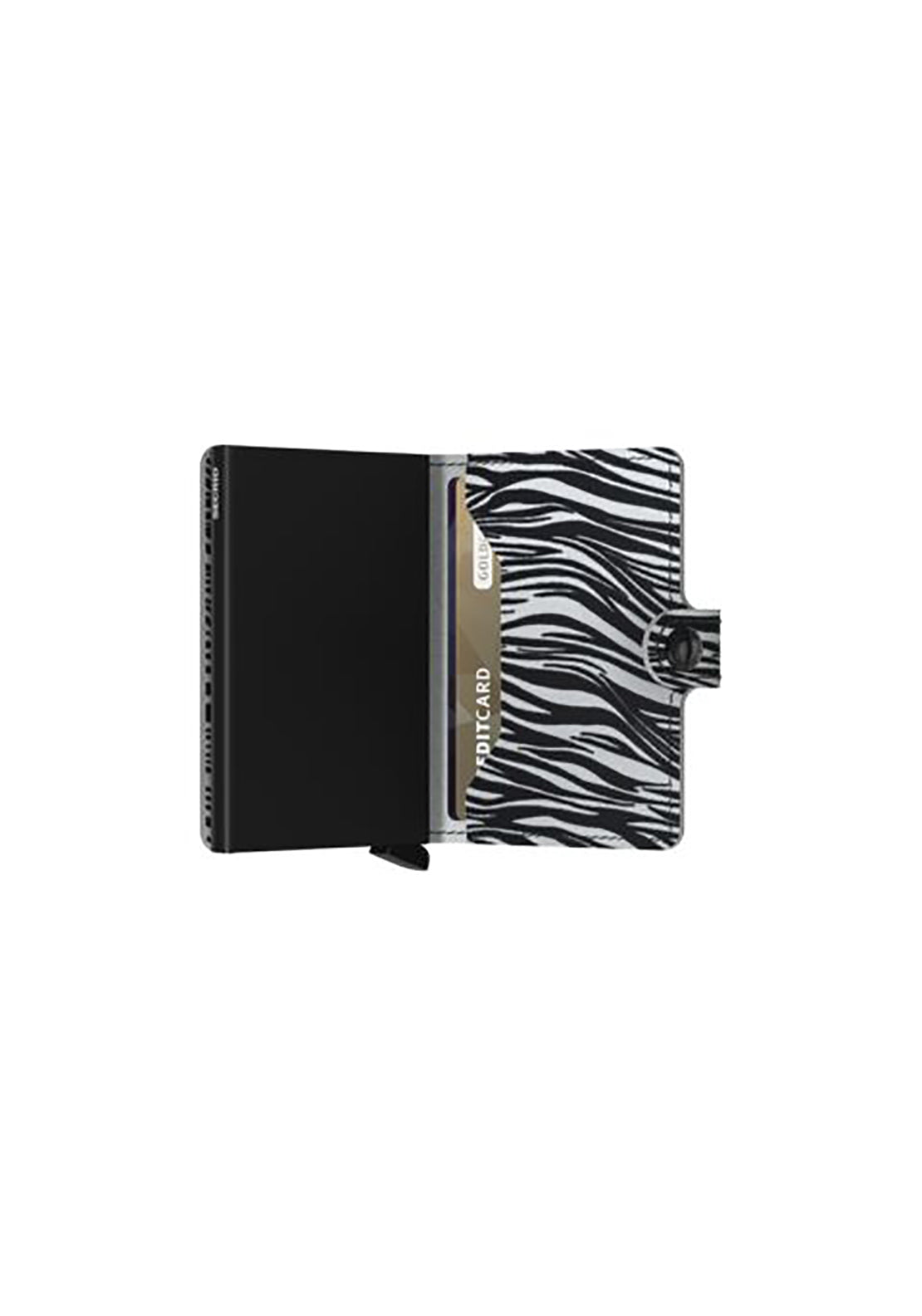 Secrid Mini Zebra Wallet - Grey 4 Shaws Department Stores