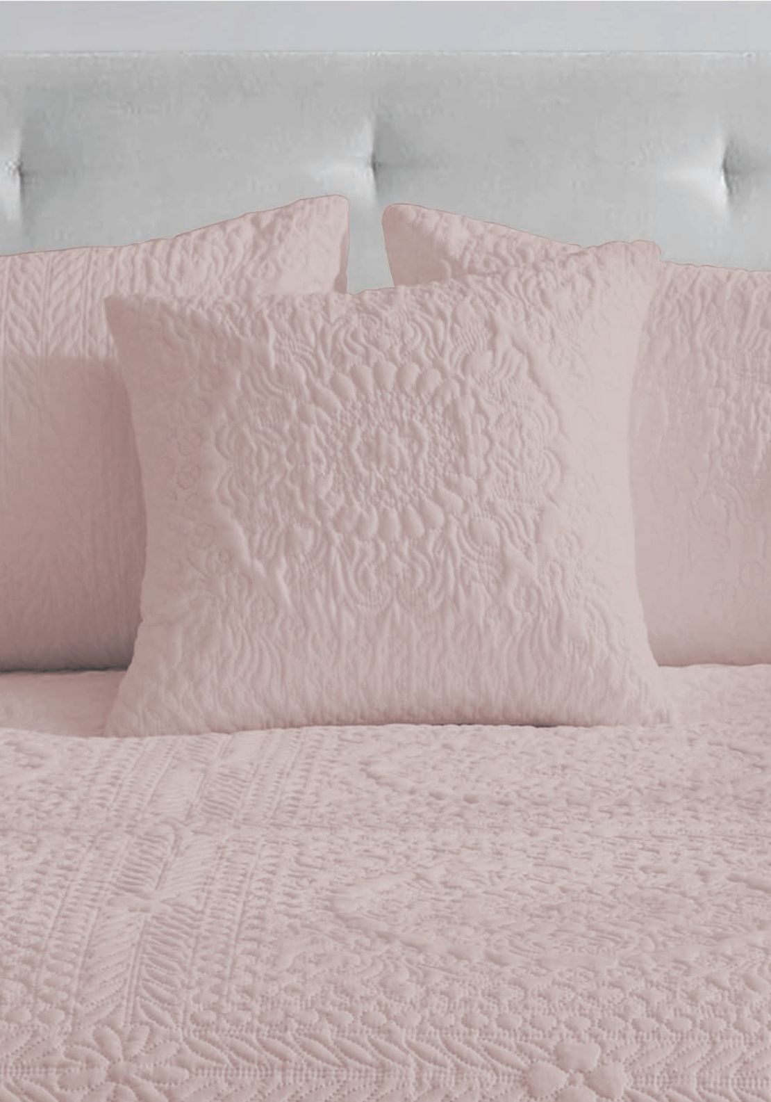 The Home Collection Winchester Cushion - Pink 1 Shaws Department Stores