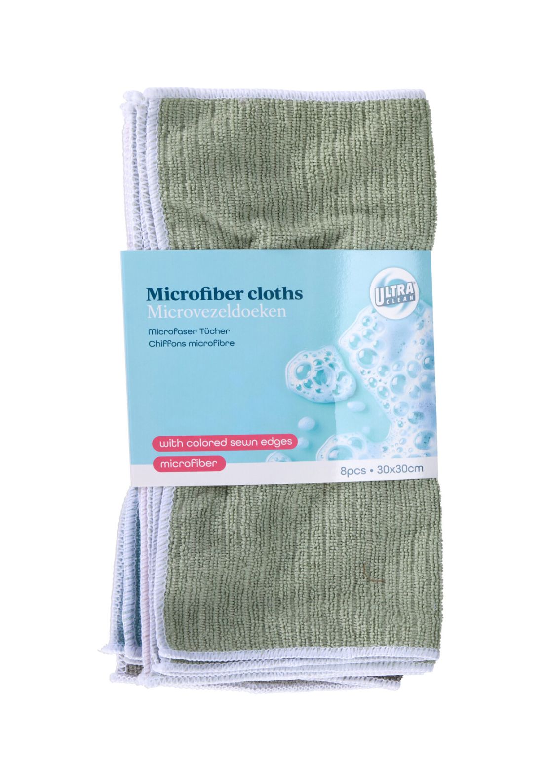Microfibre Cloths Set Of 8 - Multi