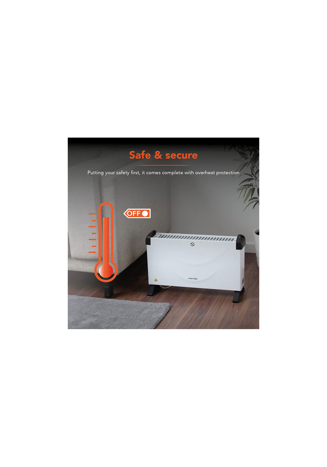 Warmlite Convection Heater | WL41007 4 Shaws Department Stores