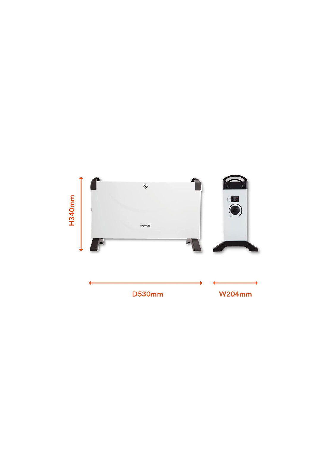 Warmlite Convection Heater | WL41007 3 Shaws Department Stores