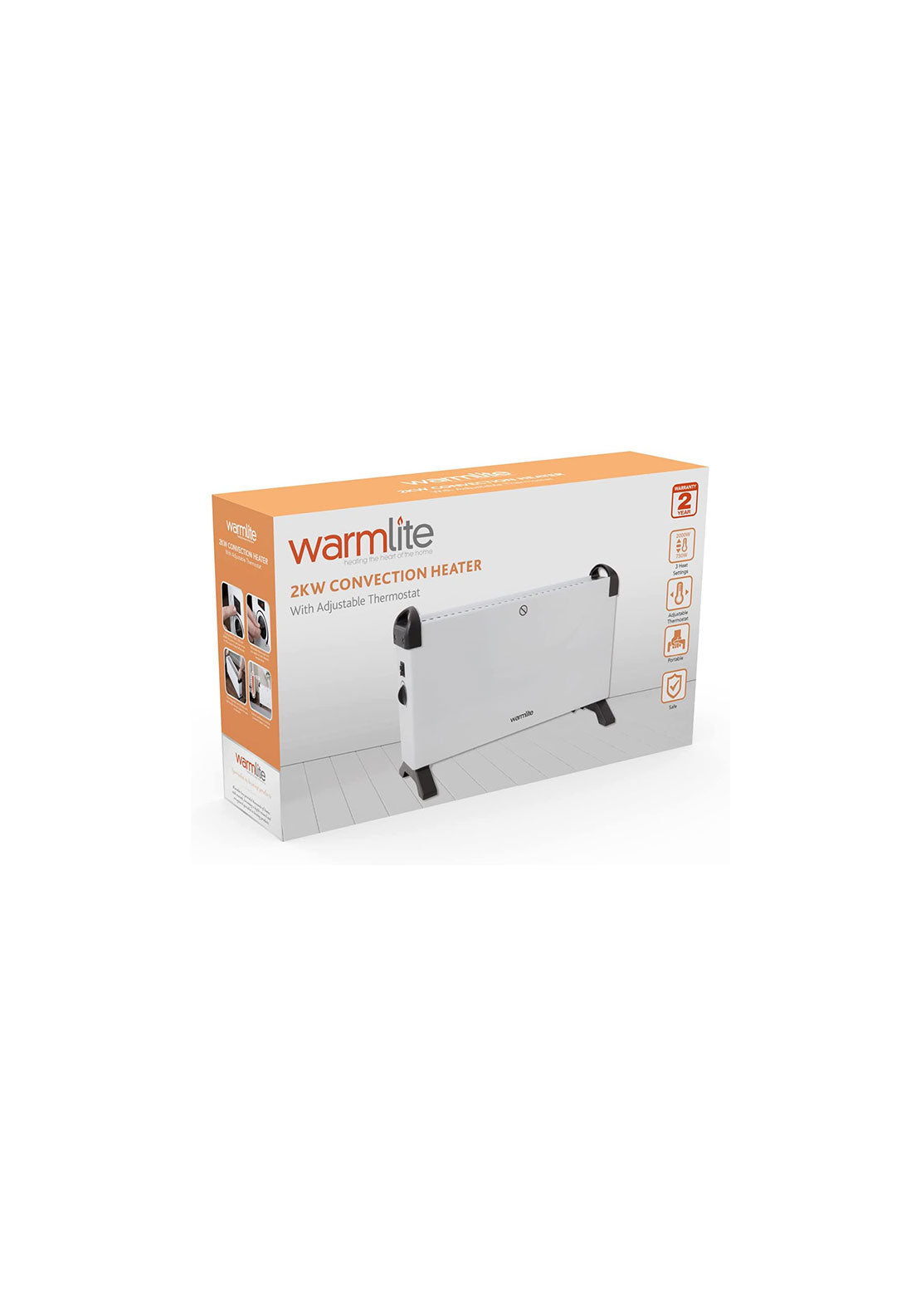 Warmlite Convection Heater | WL41007 2 Shaws Department Stores