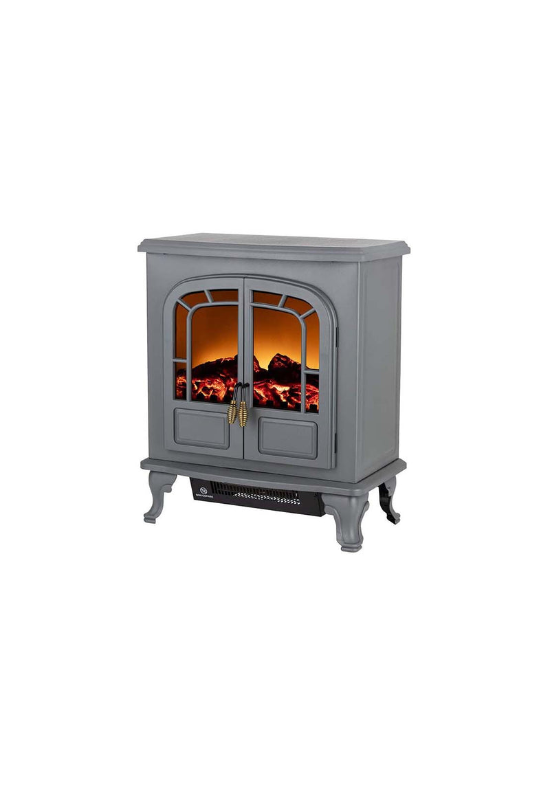 Mable 2KW Compact Electric Stove Fire WL46019G Grey – Shaws