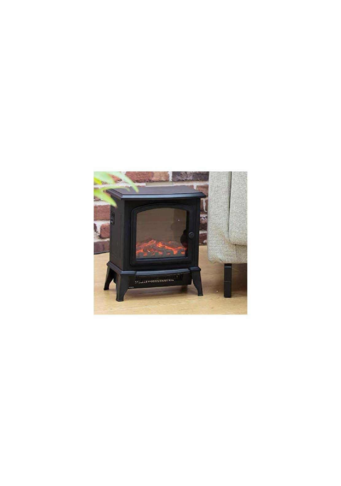 Warmlite Mable Compact Stove Fire | WL46021 - Black 2 Shaws Department Stores