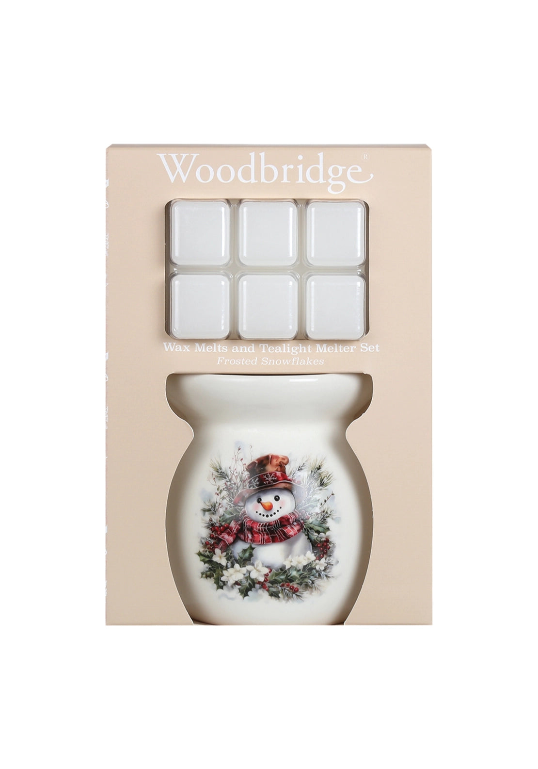 Snowman Melter &amp; Melts Set - White