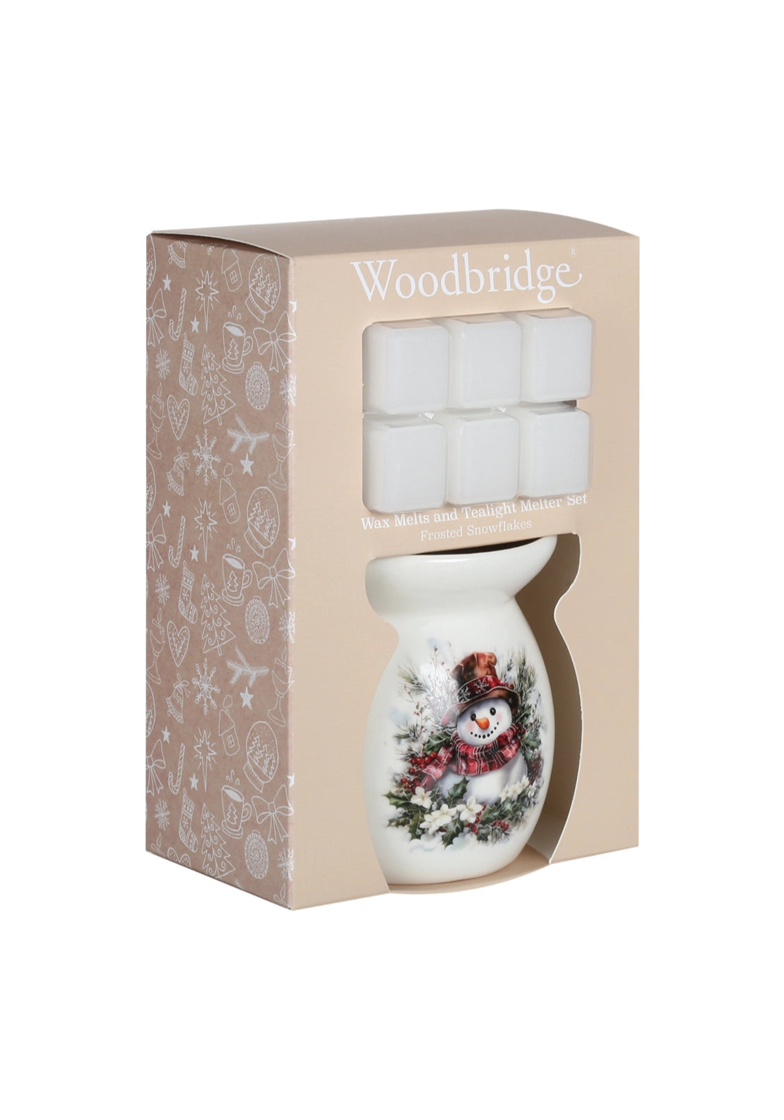 Snowman Melter &amp; Melts Set - White