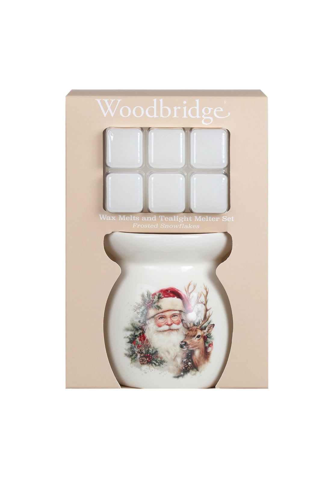 Santa Melter &amp; Melts Set - White