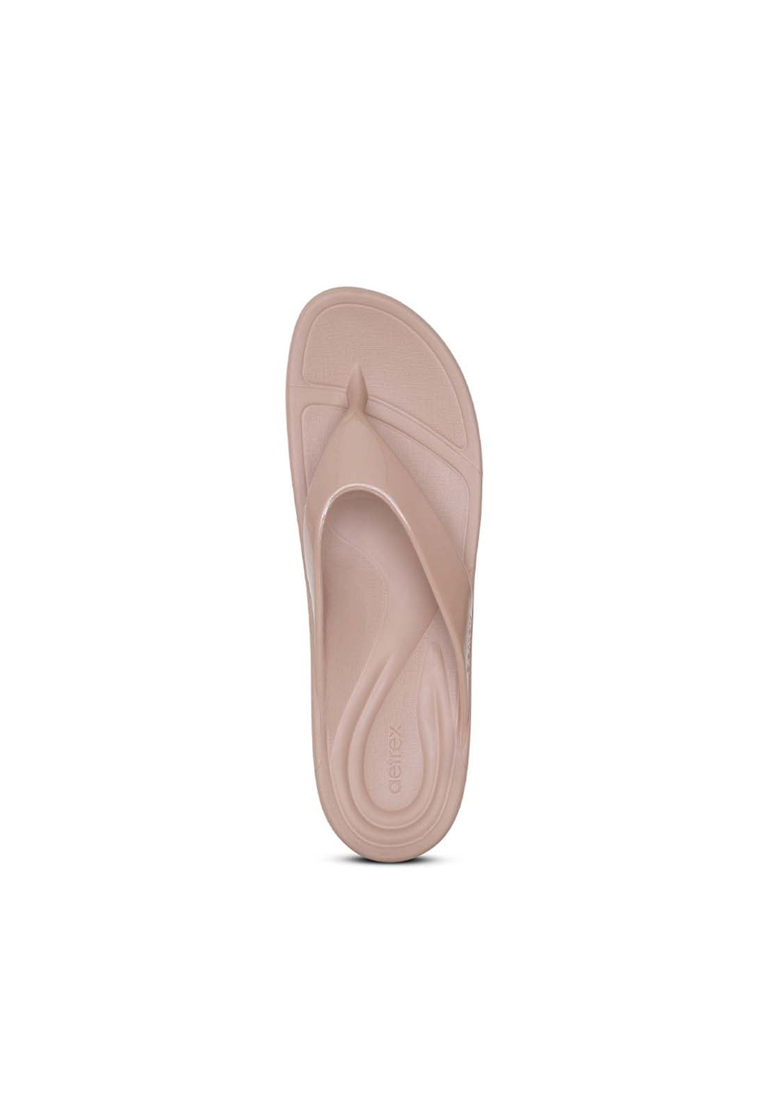 Aetrex Maui Sandal - Brown 3 Shaws Department Stores