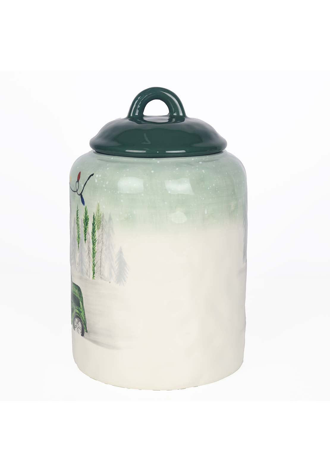 The Home Christmas Large Ceramic Jar With Seal 4 Shaws Department Stores