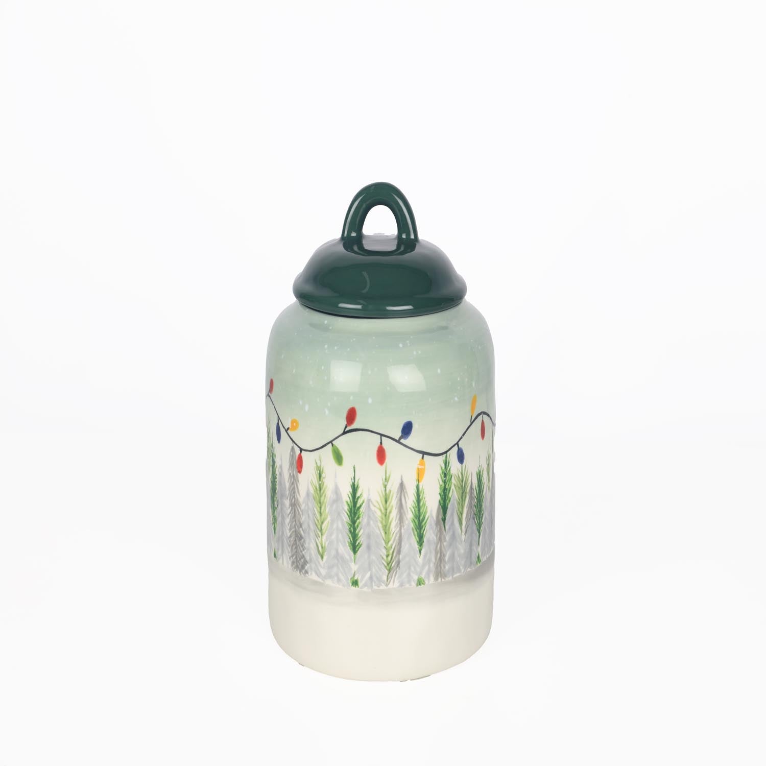 The Home Christmas Ceramic Jar With Seal 1 Shaws Department Stores