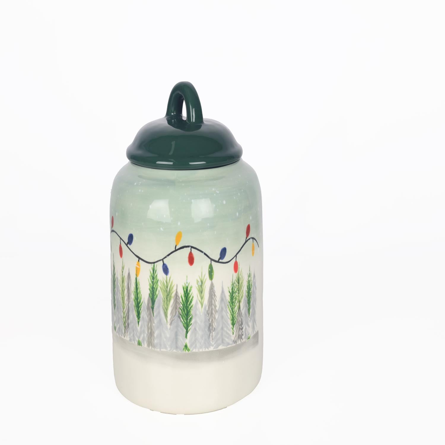The Home Christmas Ceramic Jar With Seal 4 Shaws Department Stores