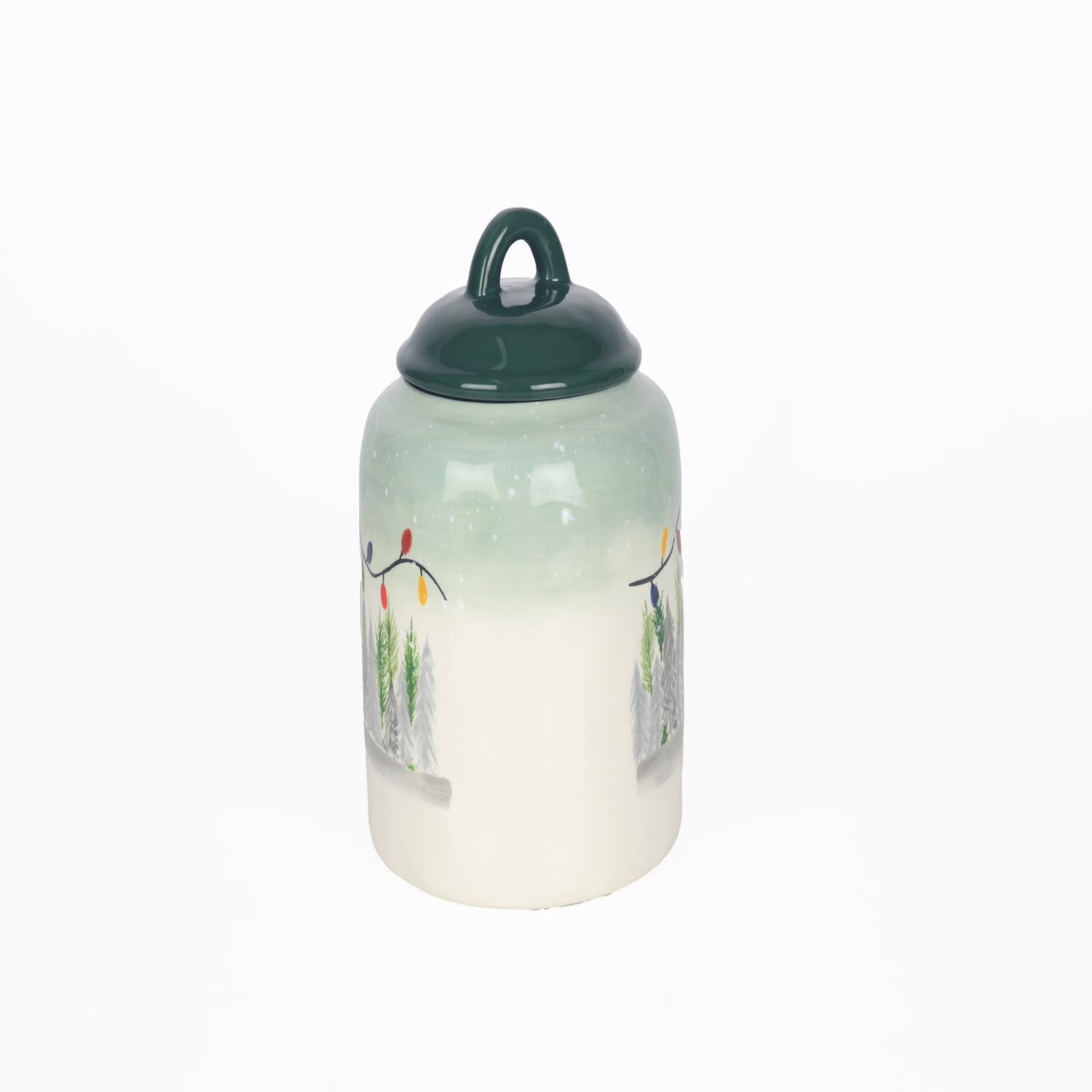 The Home Christmas Ceramic Jar With Seal 3 Shaws Department Stores