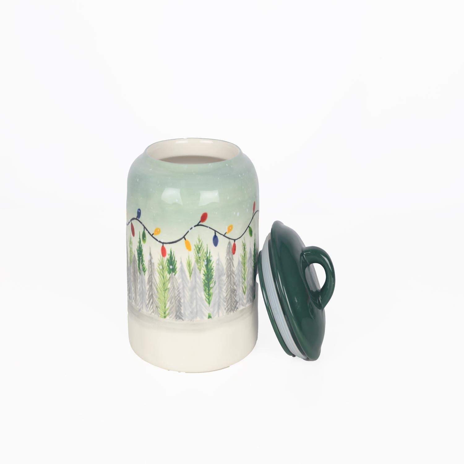 The Home Christmas Ceramic Jar With Seal 2 Shaws Department Stores