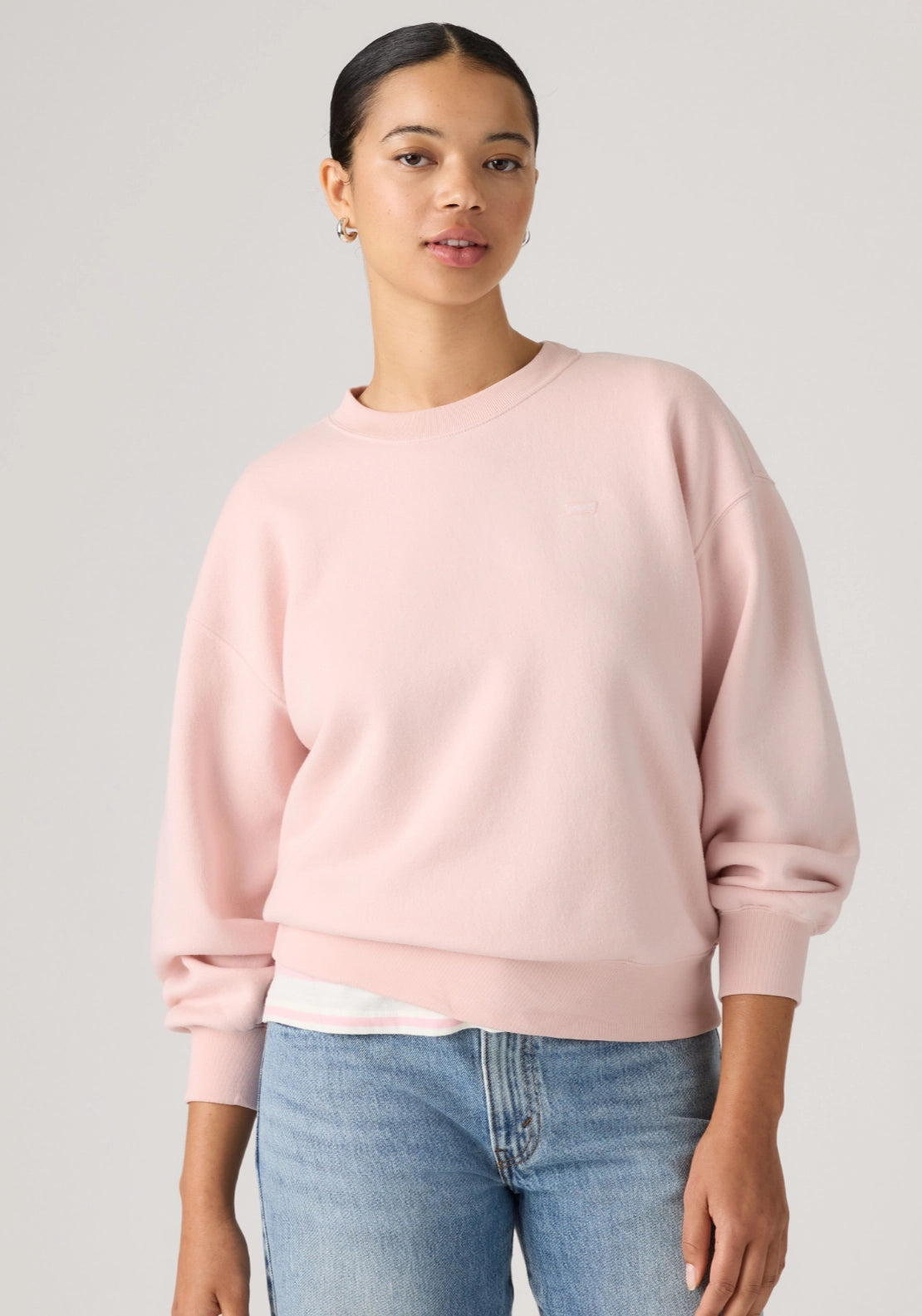Everyday Crew Neck Sweatshirt - Pink