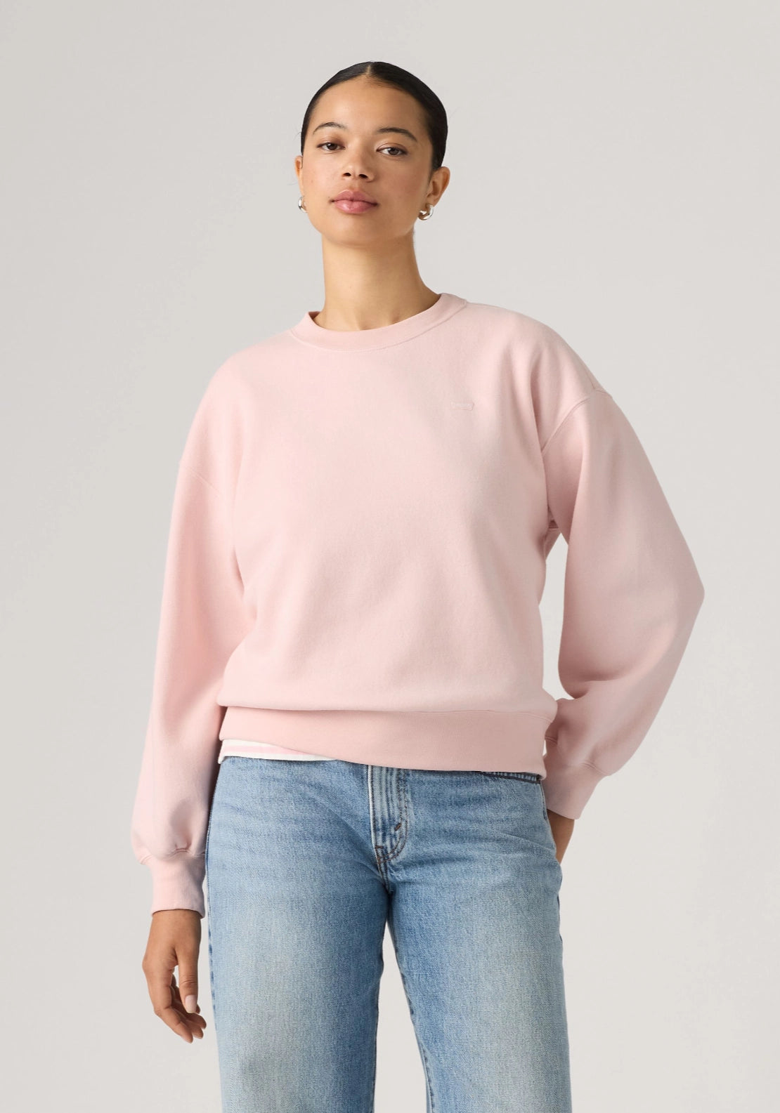 Everyday Crew Neck Sweatshirt - Pink