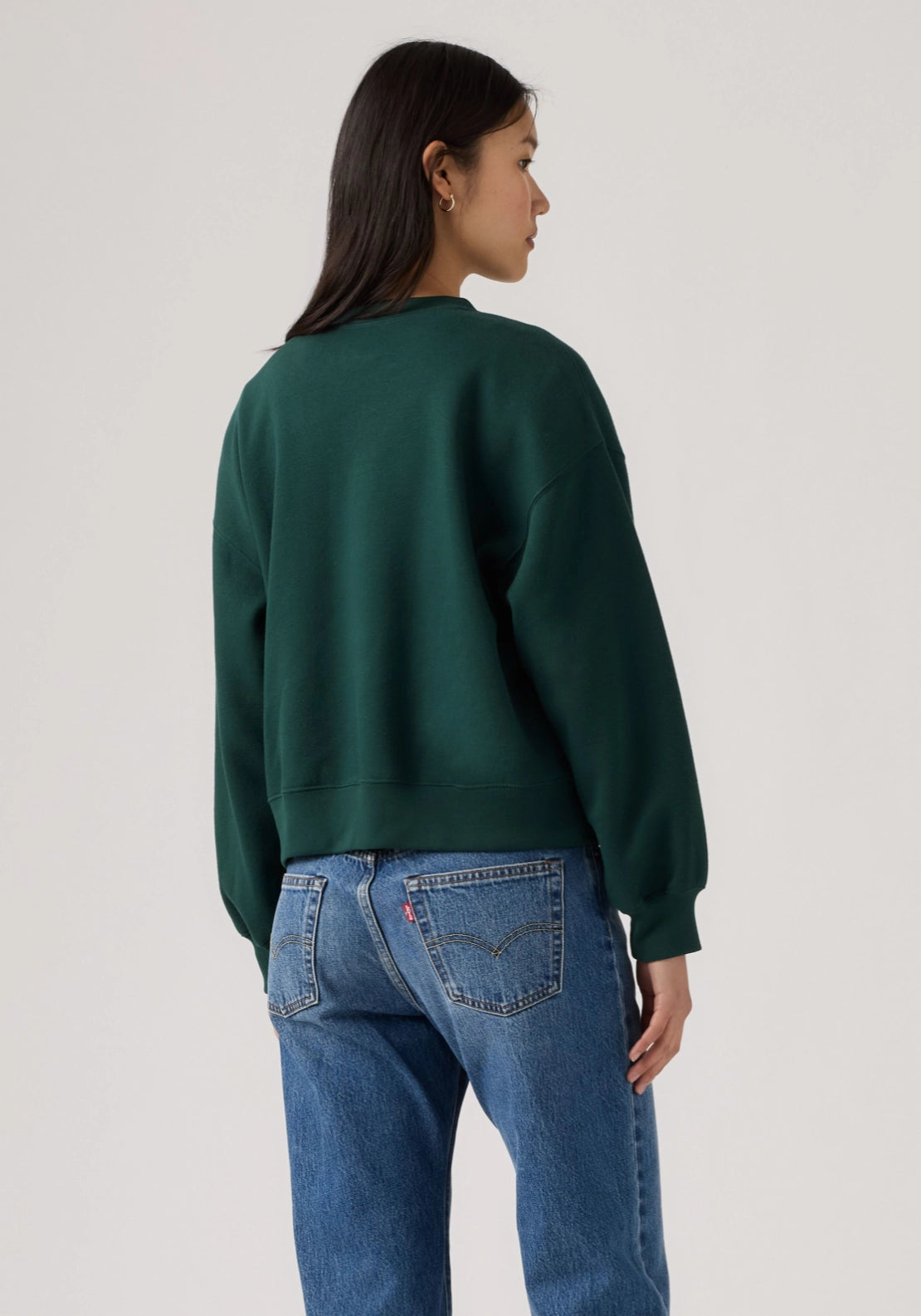 Everyday Crew Neck Sweatshirt - Green