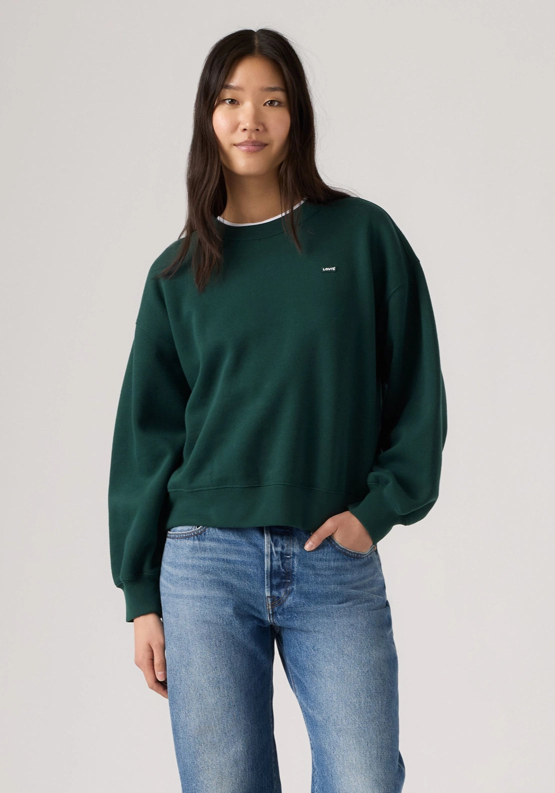 Everyday Crew Neck Sweatshirt - Green