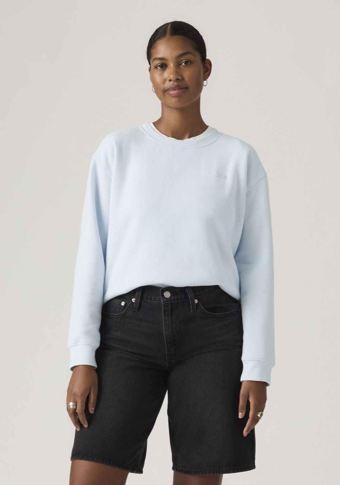 Levis Everyday Sweatshirt - Blue 1 Shaws Department Stores