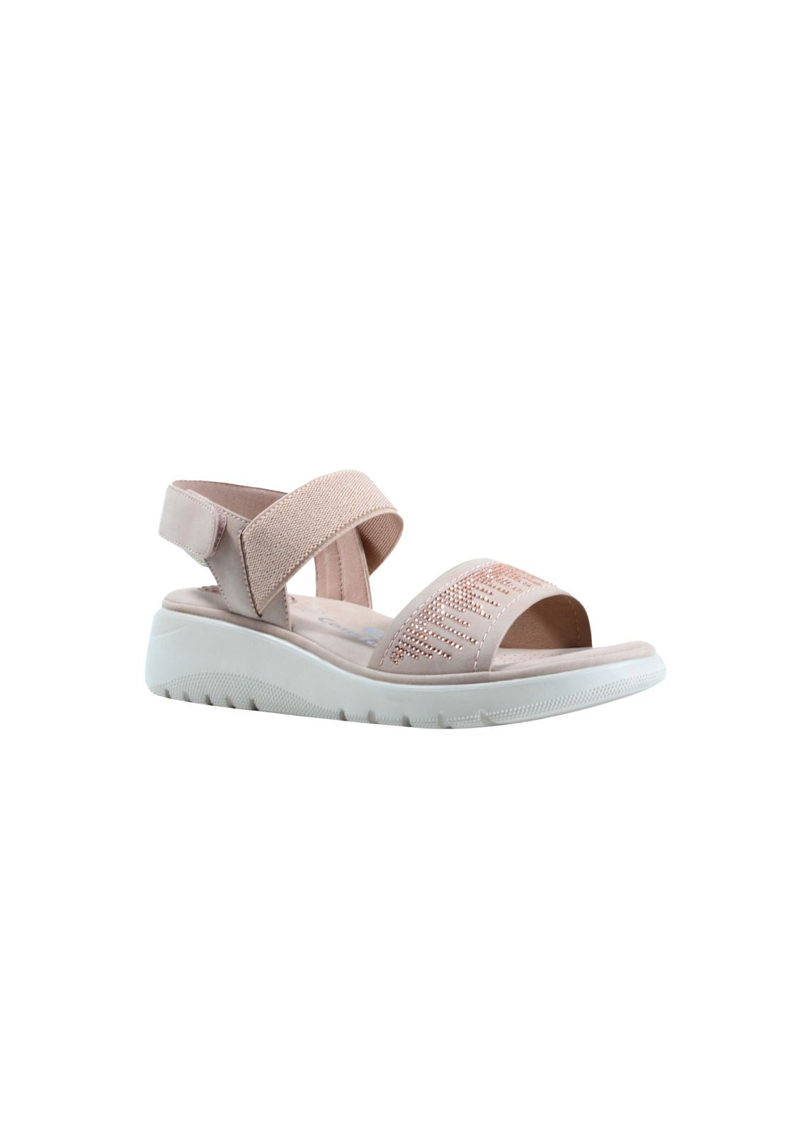 Propet Sandal Wedge Bling Sandal - Pink 1 Shaws Department Stores