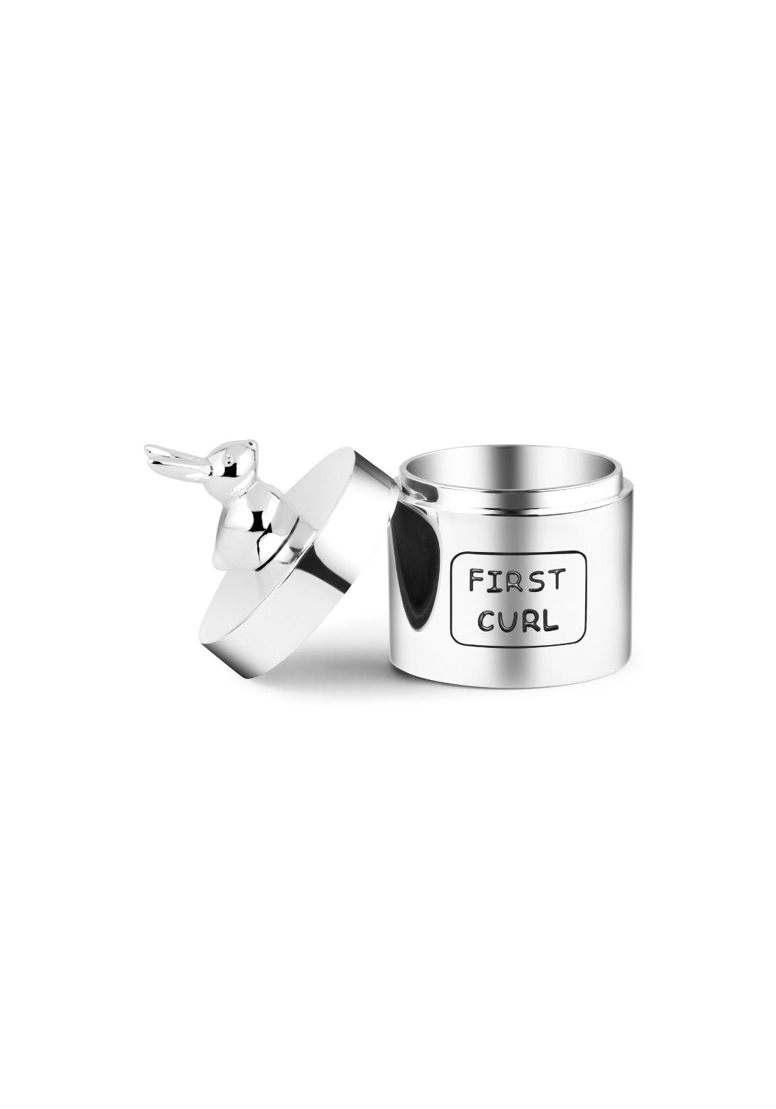 Rabbit Tooth &amp; Curl Set - Grey