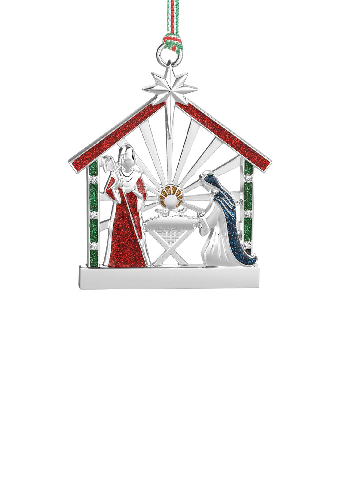 Newbridge Silverware Nativity Christmas Tree Decoration 1 Shaws Department Stores