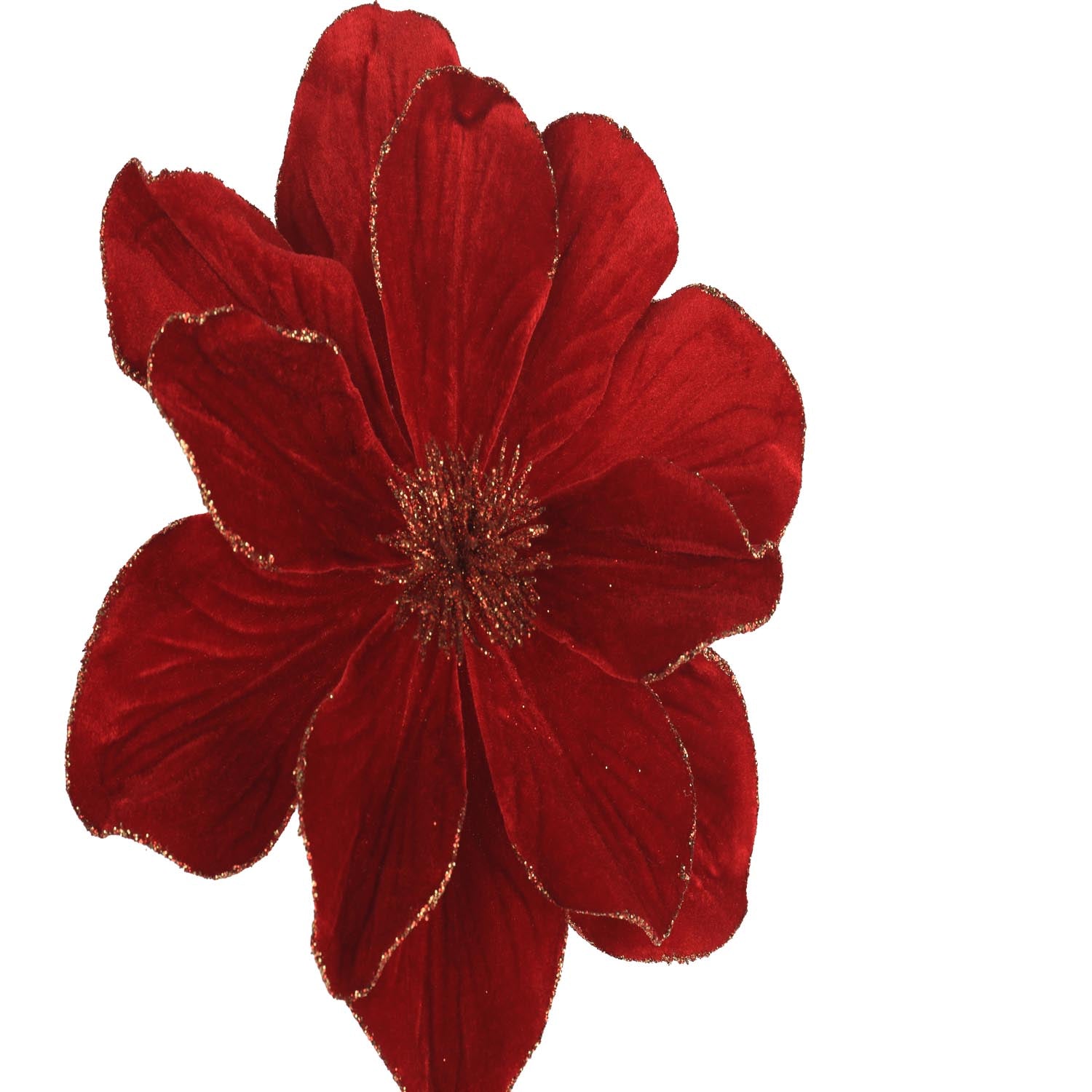 The Home Christmas Red Magnolia Stem 5 Shaws Department Stores