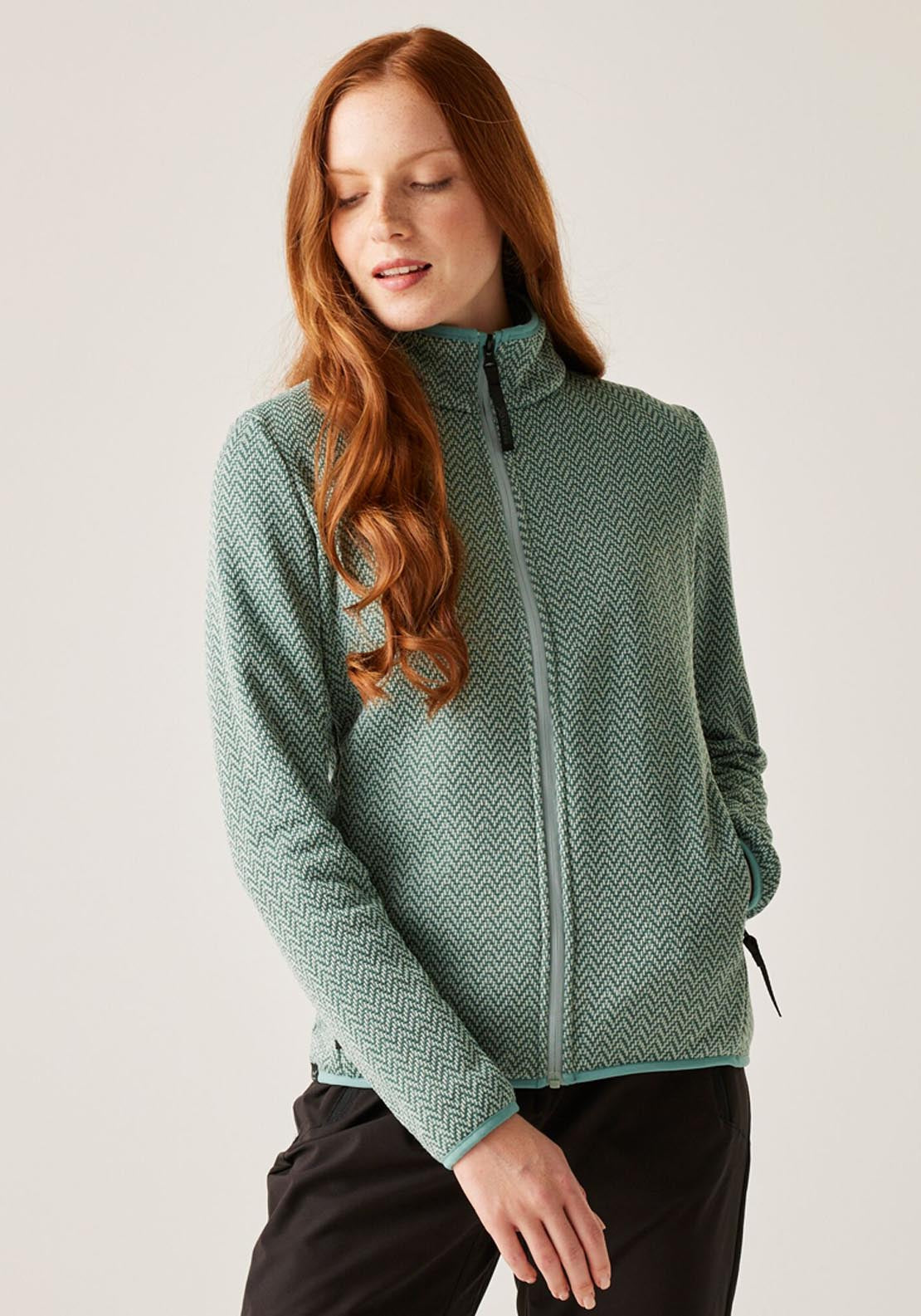 Regatta Elzie Fleece - Grnhz/sprgrn 8 Shaws Department Stores