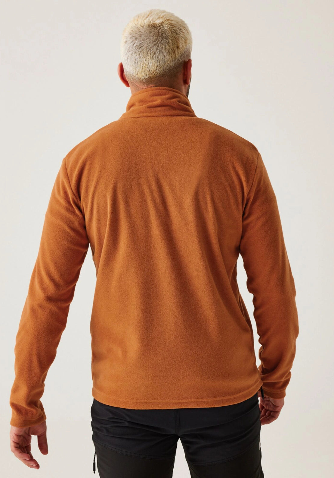 Thompson 1/4 Zip Fleece - Burnt Copper
