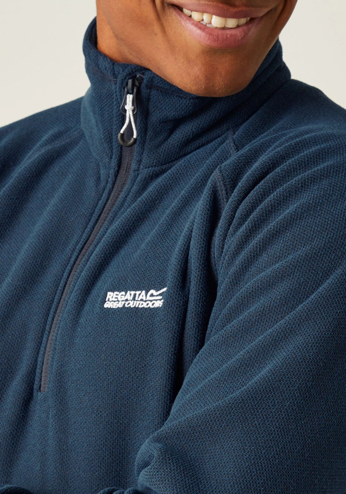 Thompson 1/4 Zip Fleece - Blue